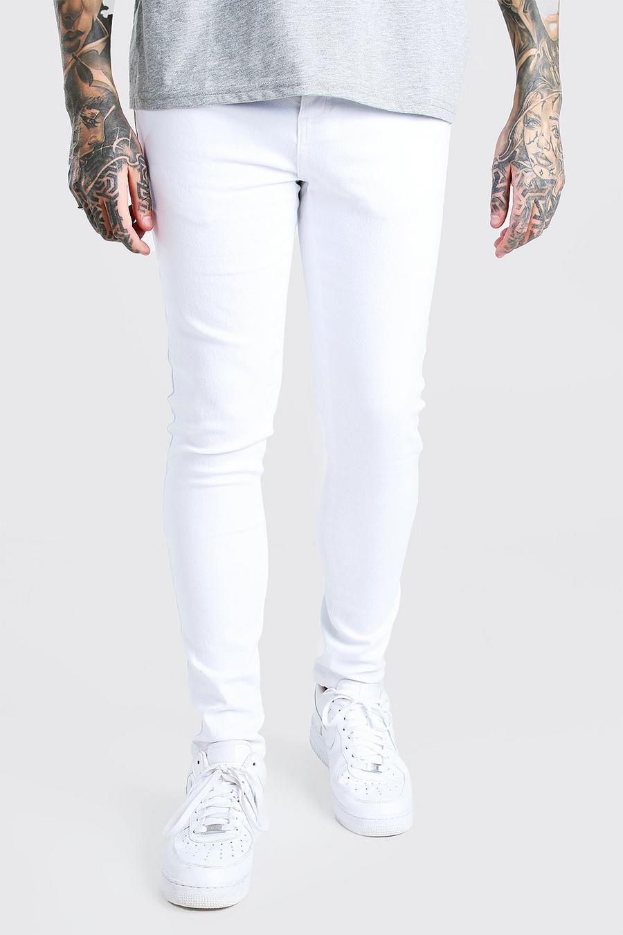 White Super Skinny Jeans image number 1