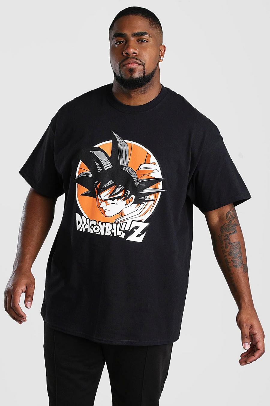 Black Big & Tall - T-shirt med Dragonball Z-motiv image number 1
