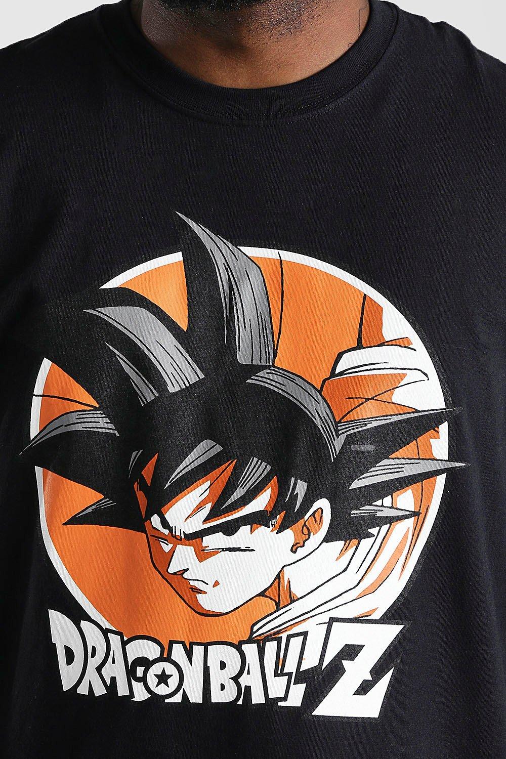 Plus Size Dragonball Z T Shirt Boohoo