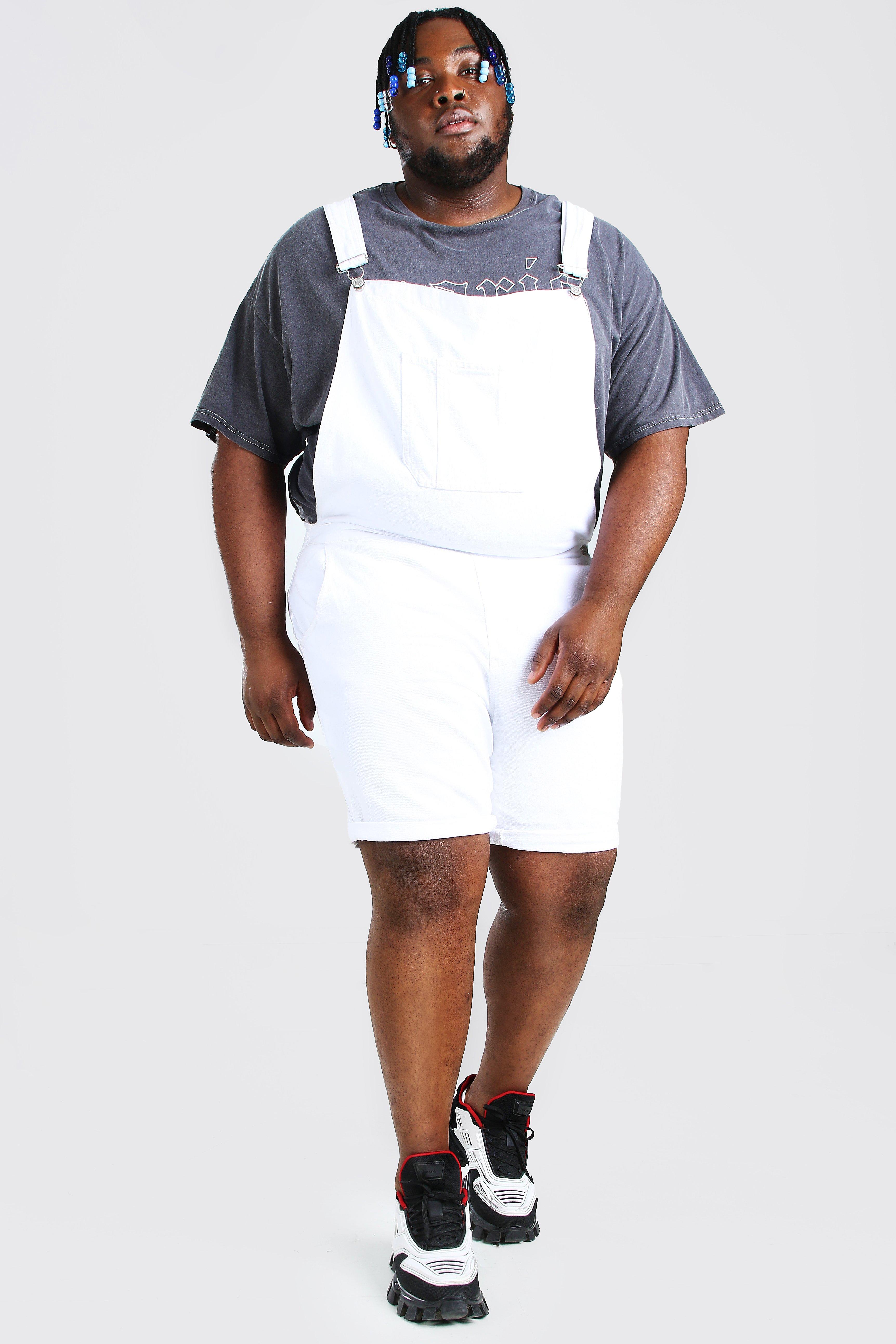 plus size denim dungarees