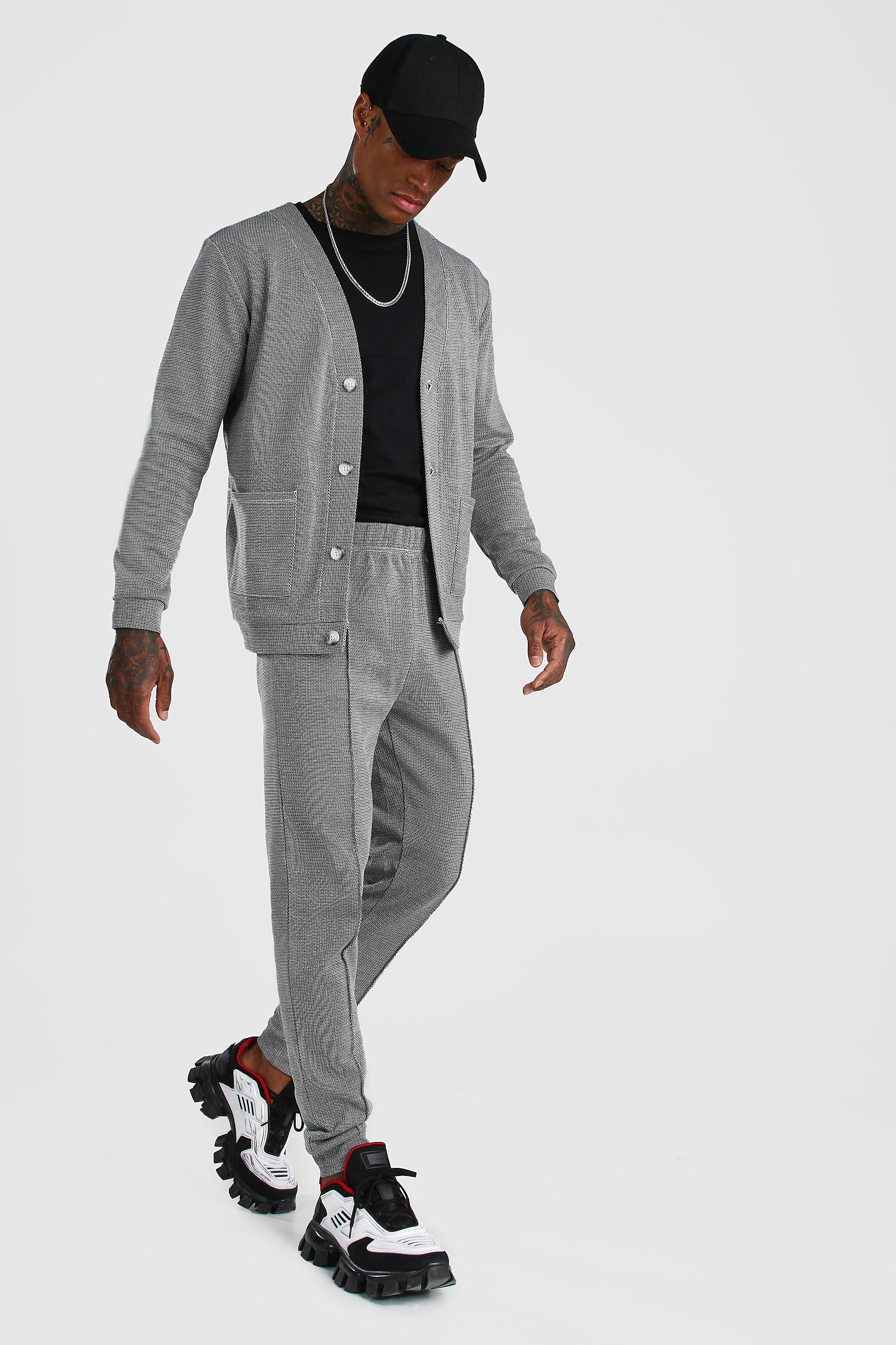 Cardigan best sale jogger set