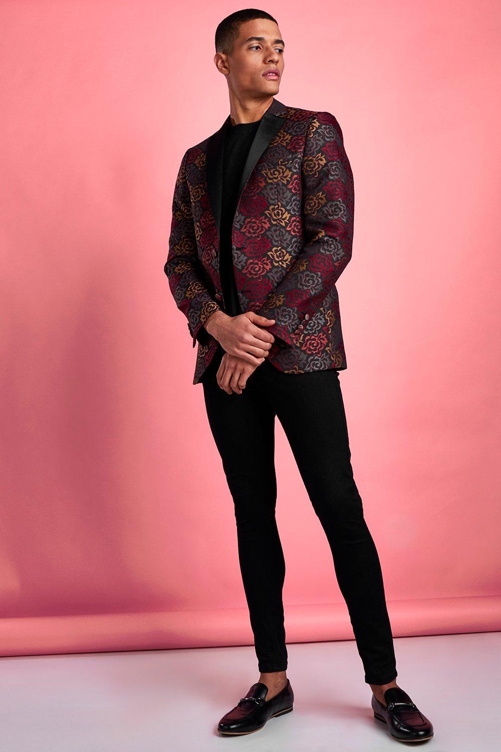 Prom hot sale blazers floral