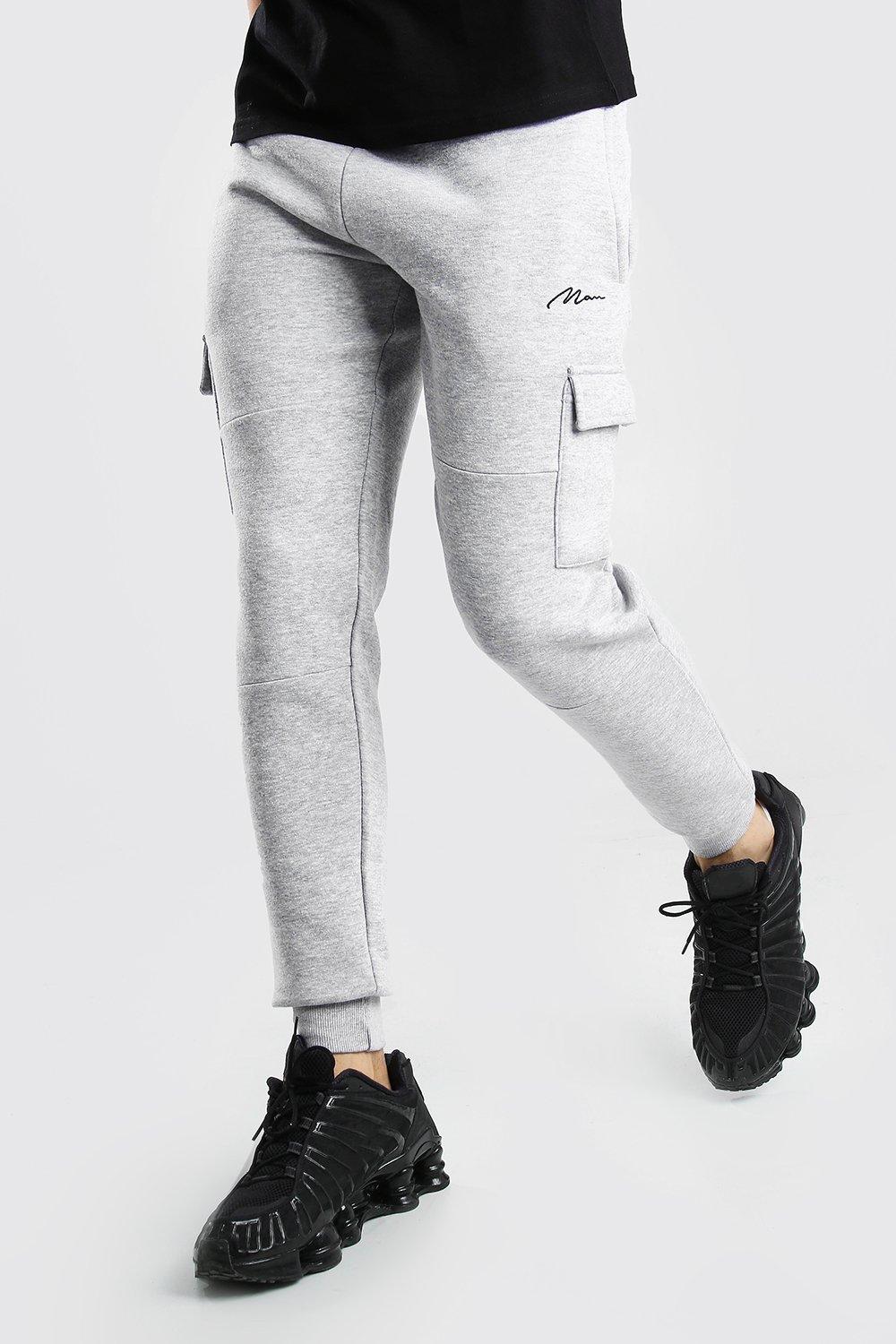 boohoo man cargo joggers