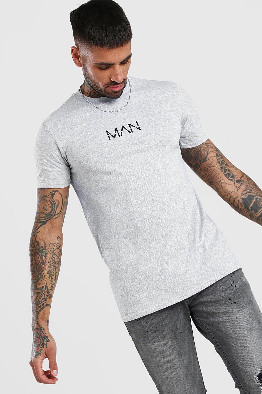 Grey Original Man Graphic T-Shirt image number 1