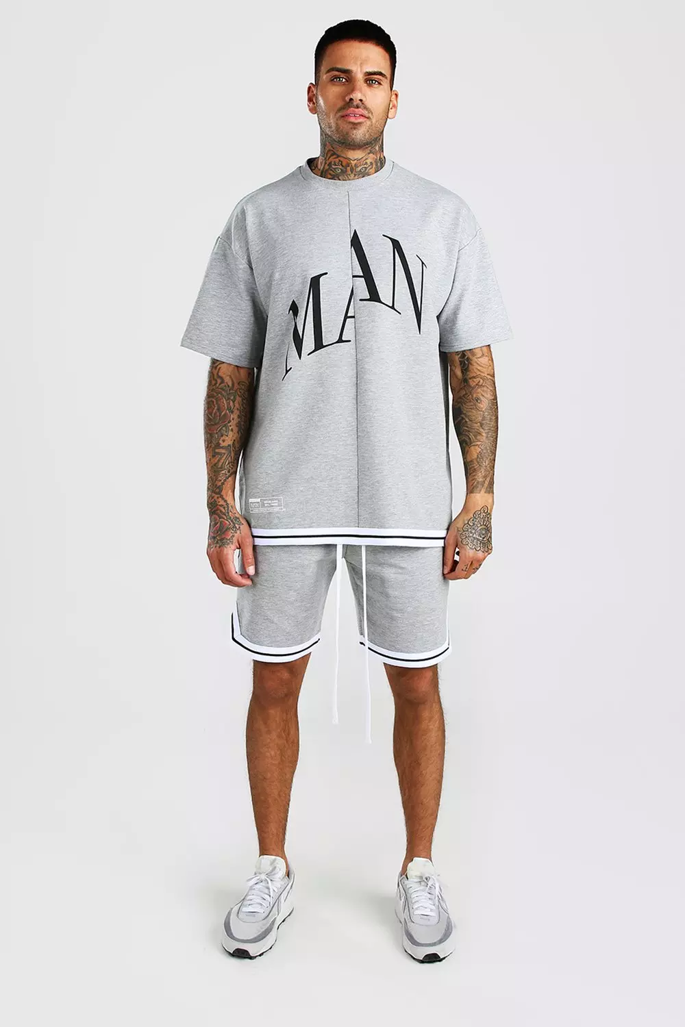 Oversized t shirt hot sale with shorts