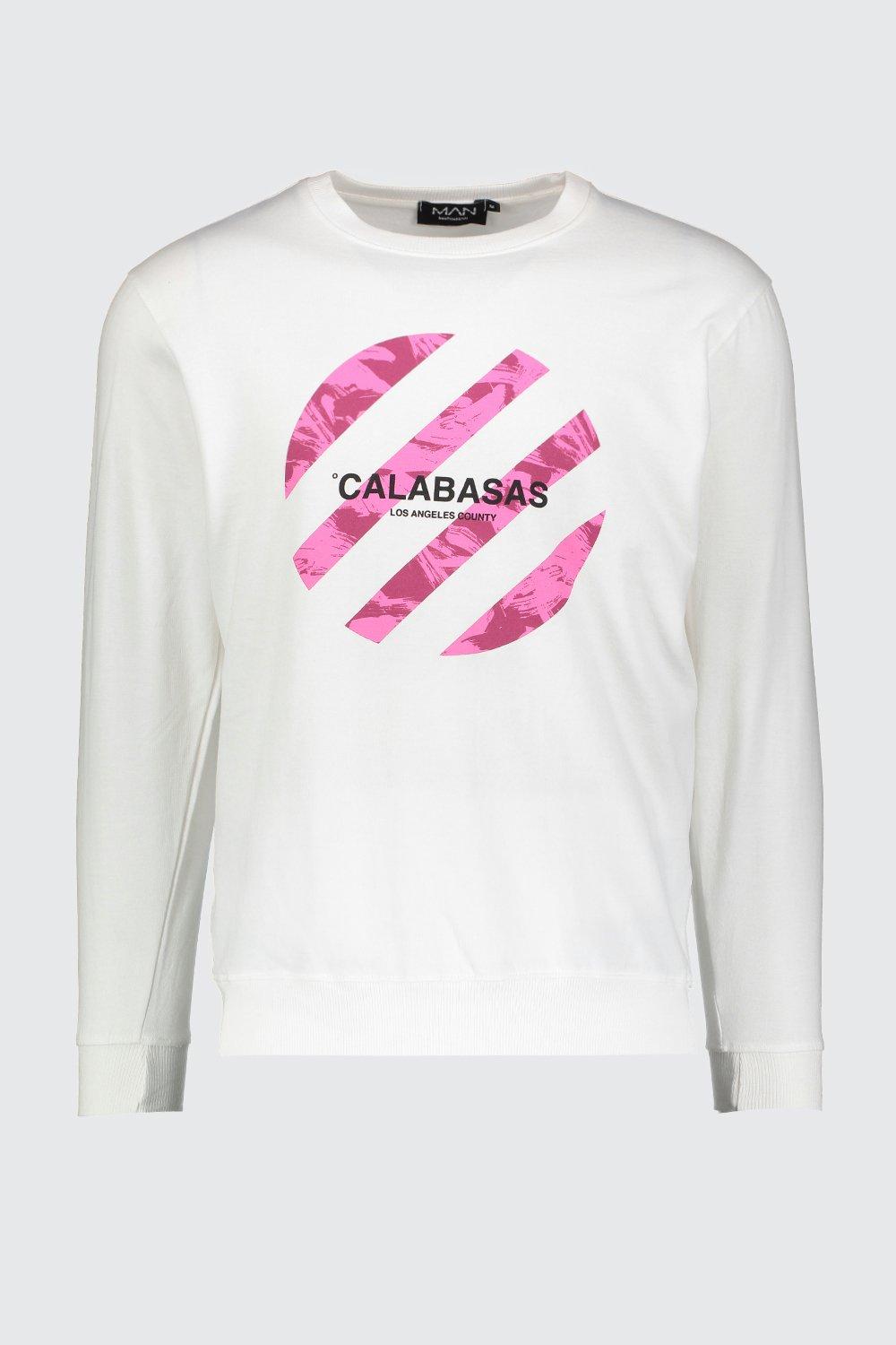 white calabasas sweatshirt