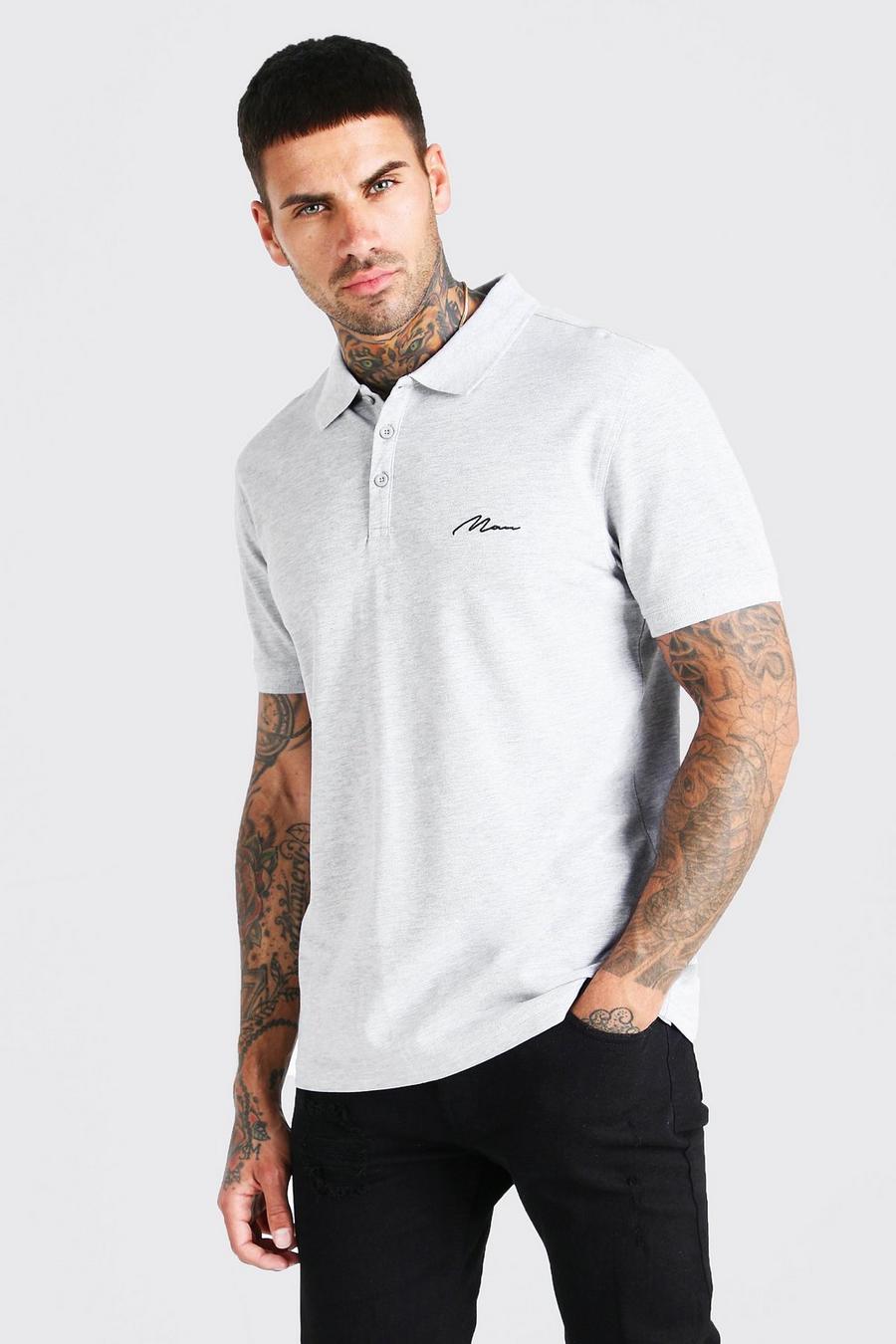 Grey Man Signature Pique Polo image number 1
