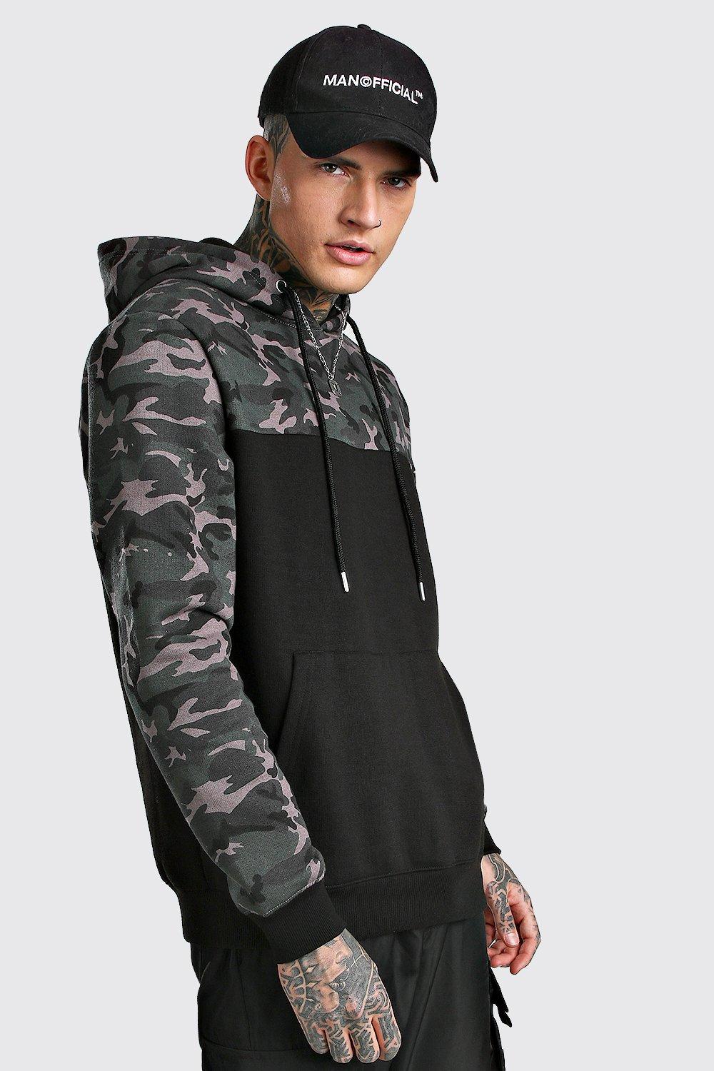 Camo Block Hoodie