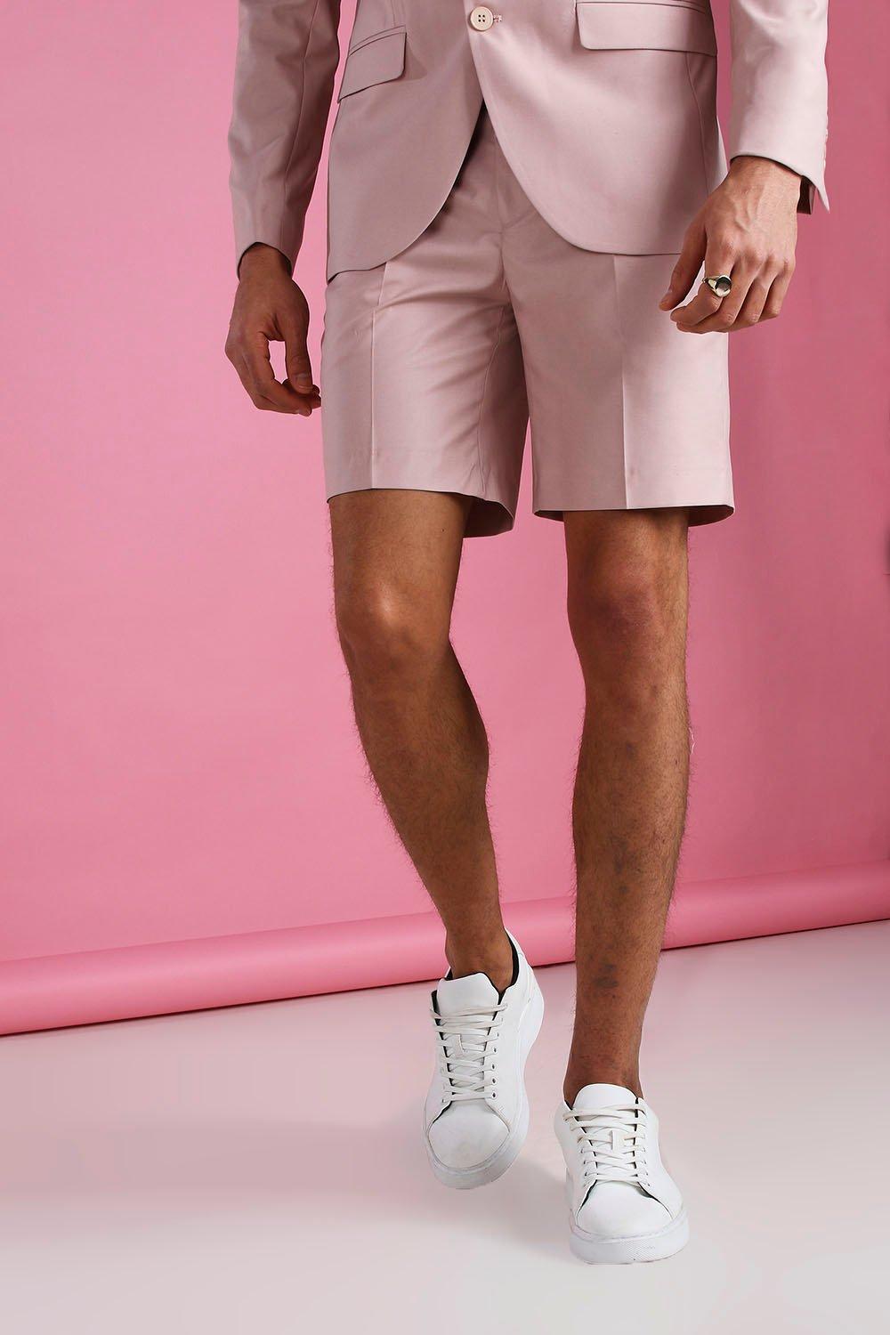 tailored suit shorts