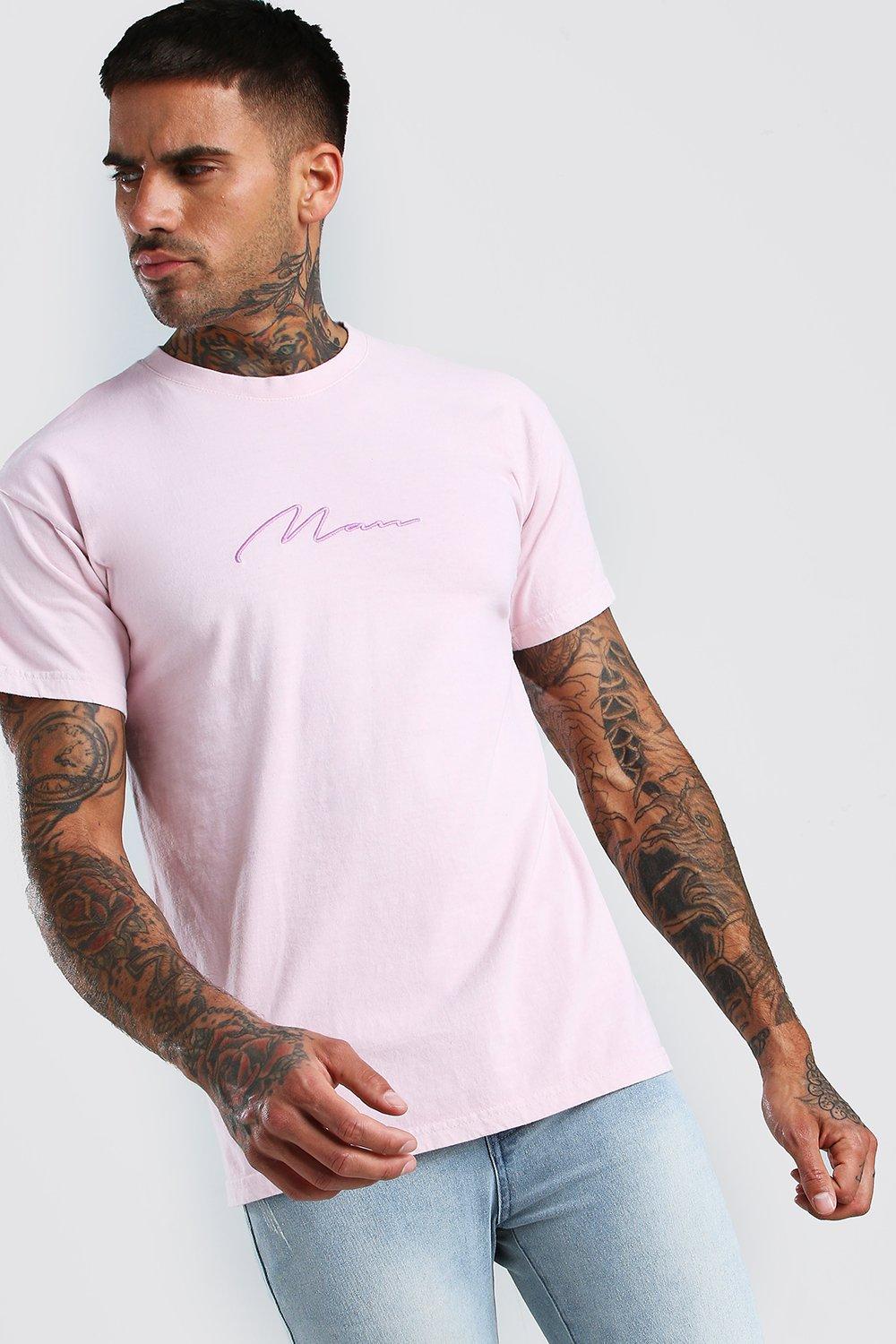 MAN Signature Overdyed T-Shirt