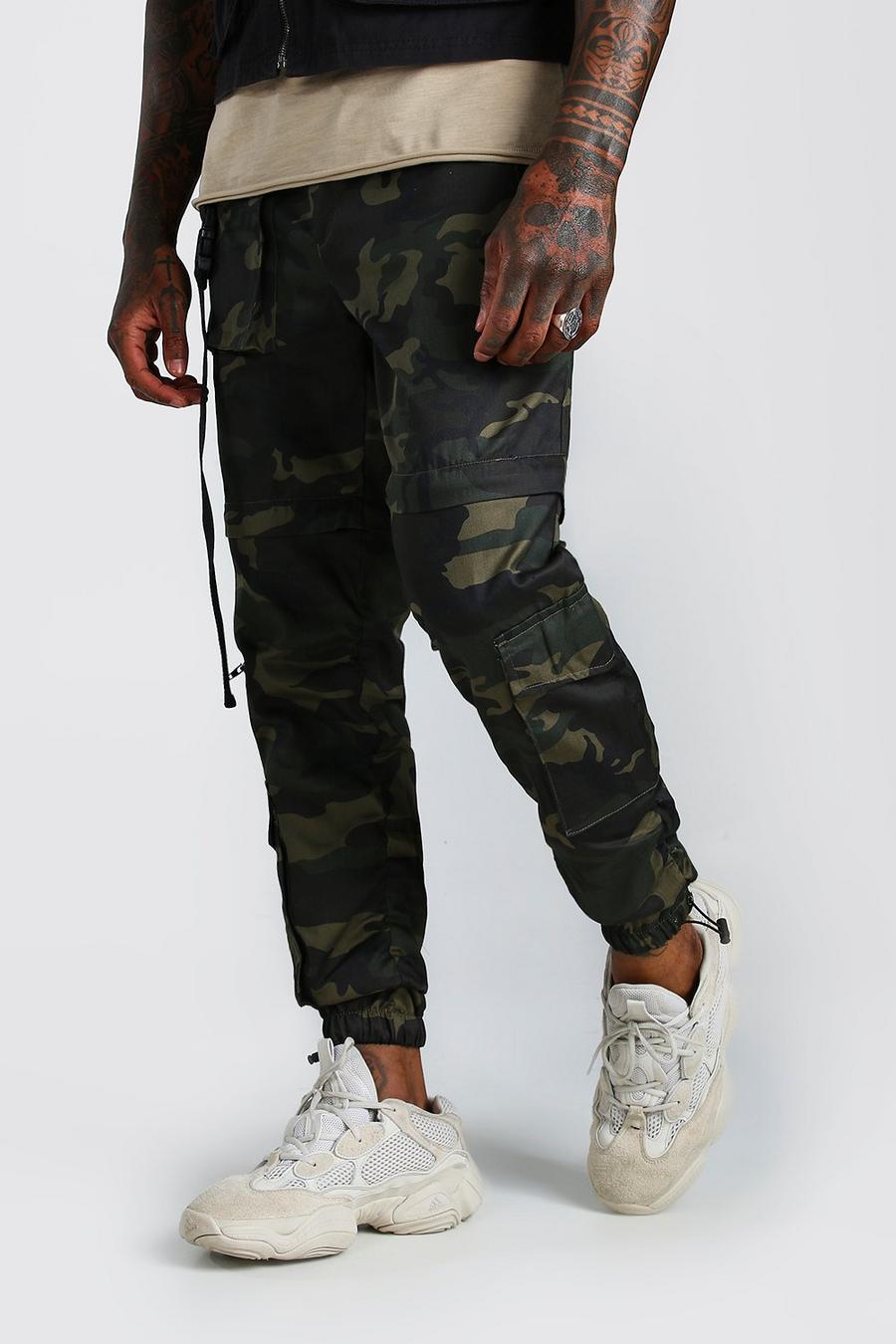 Camo Utility Rouche Pants image number 1