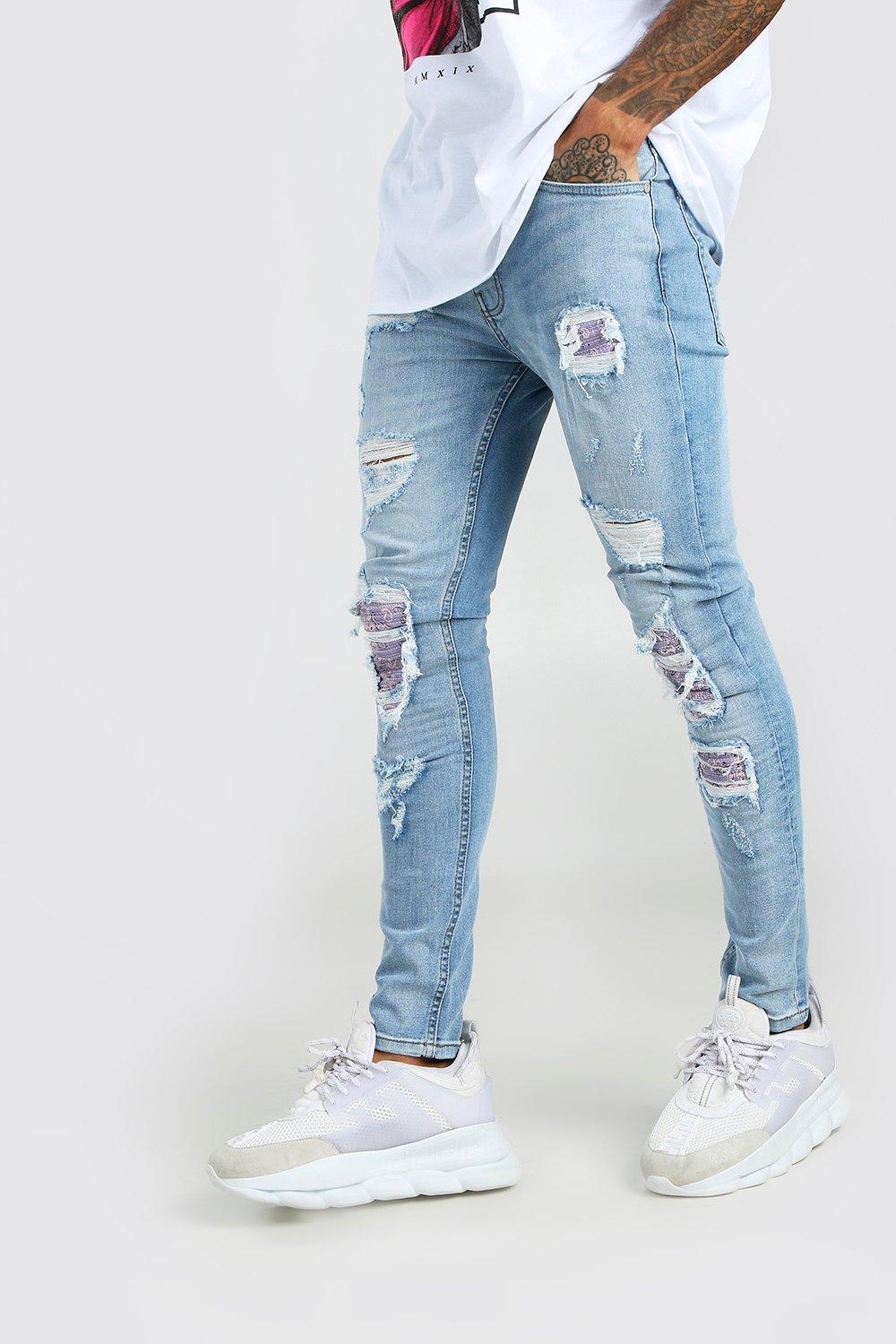 boohoo mens skinny jeans