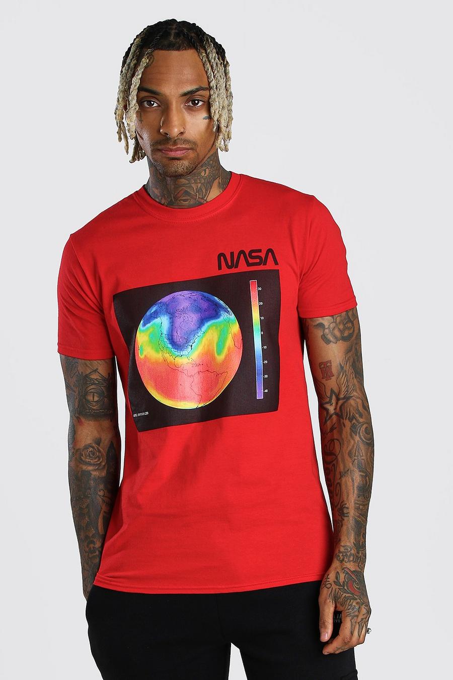 NASA Heat Print License T-Shirt image number 1