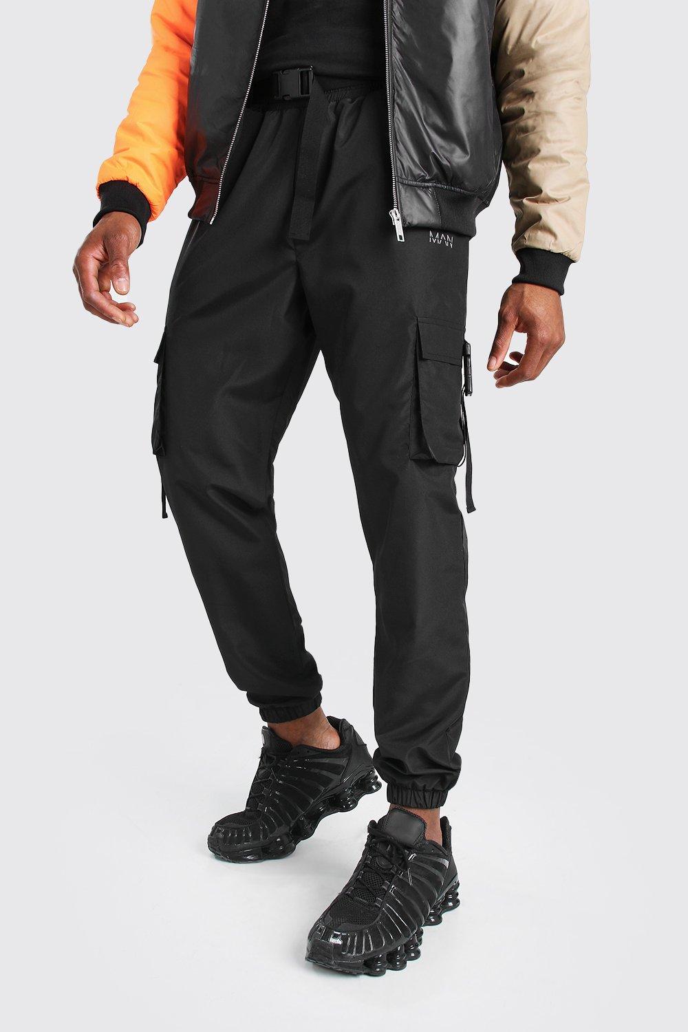 Man shell buckle joggers new arrivals