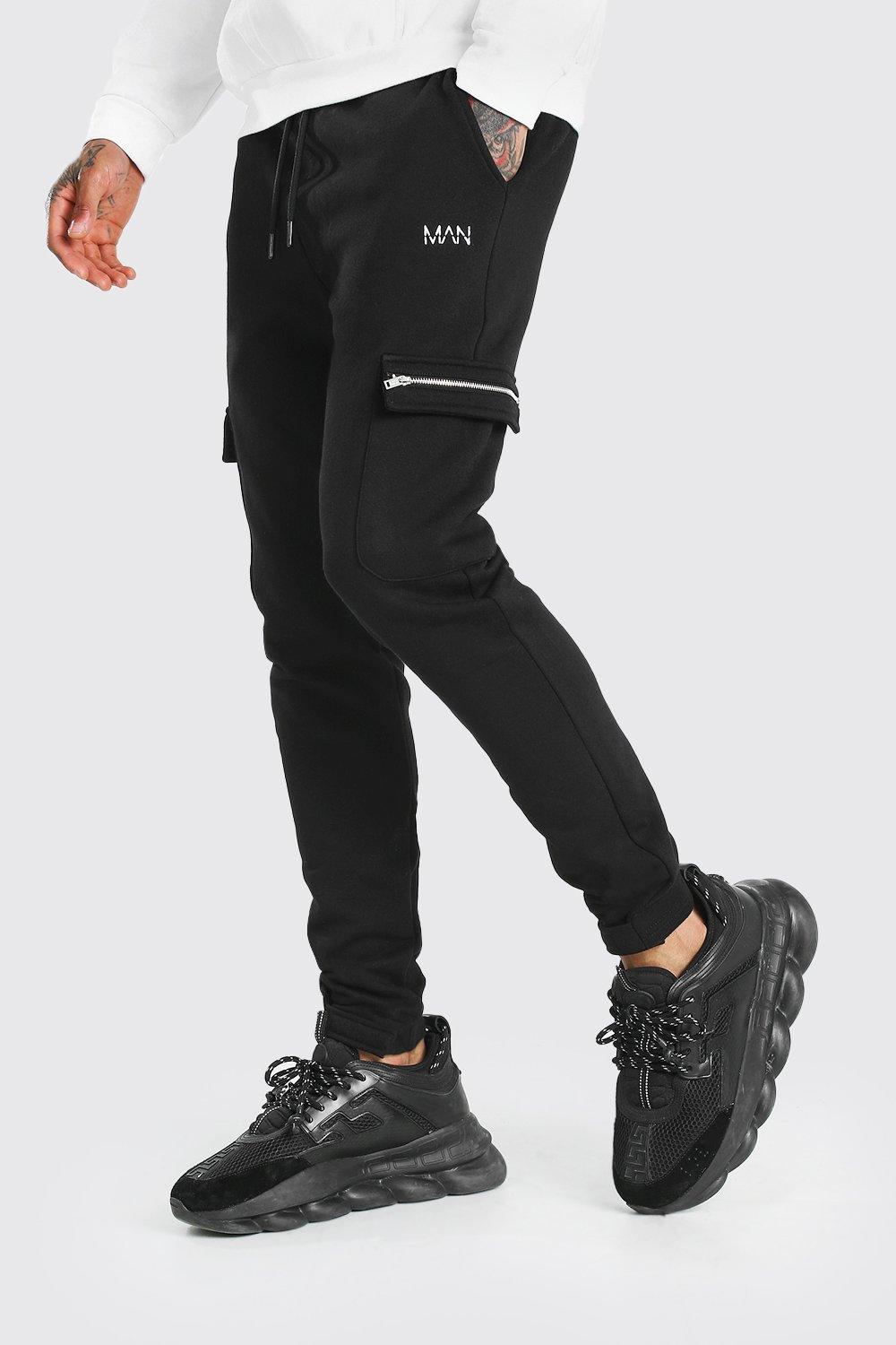 mens boohoo joggers