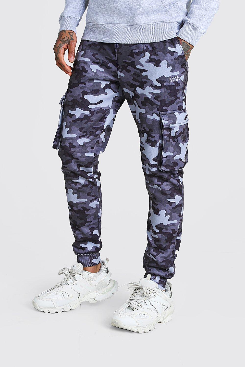 cargo joggers grey