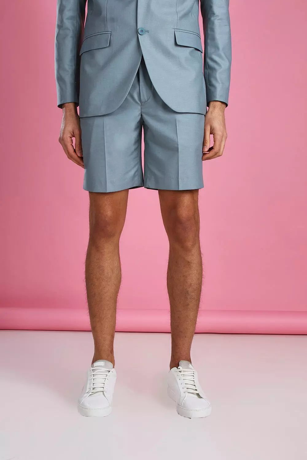 Tailored hot sale suit shorts