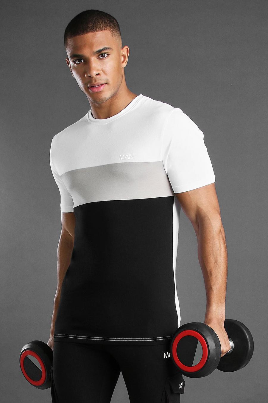 MAN Active T-Shirt With Panels image number 1