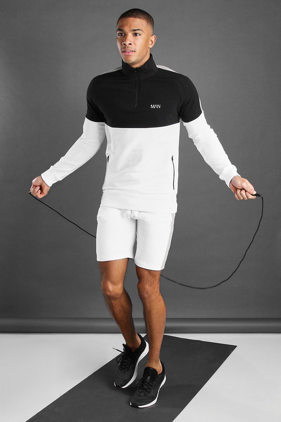 MAN Active Shorts-Set mit 1/4-Reißverschluss image number 1