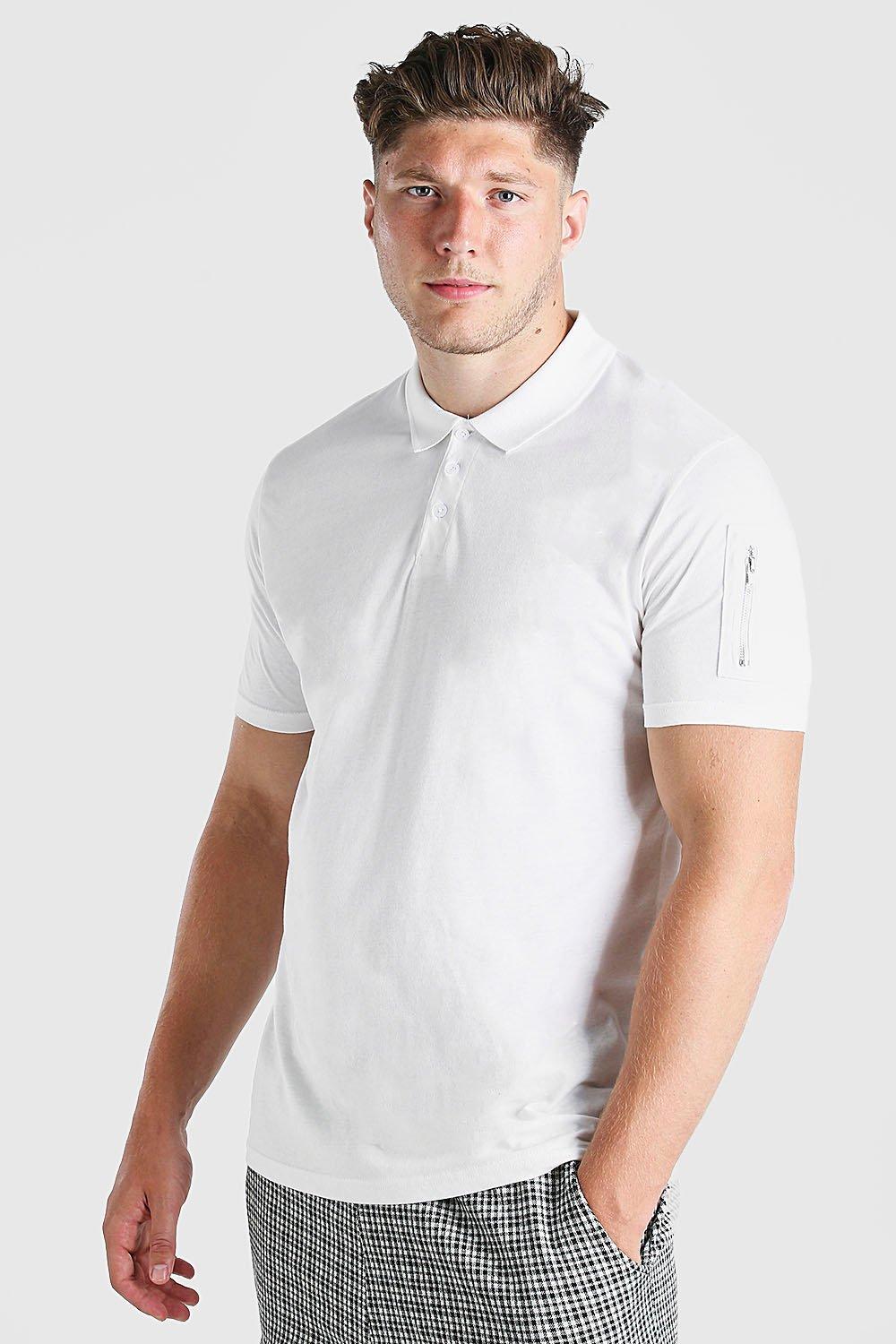 big and tall pocket polo shirts