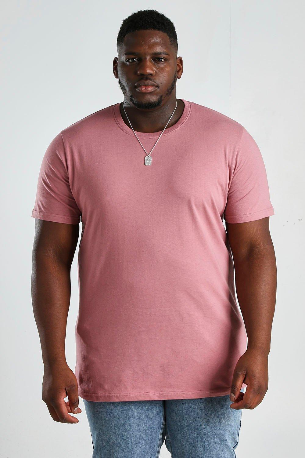Plus Size Longline Basic T Shirt