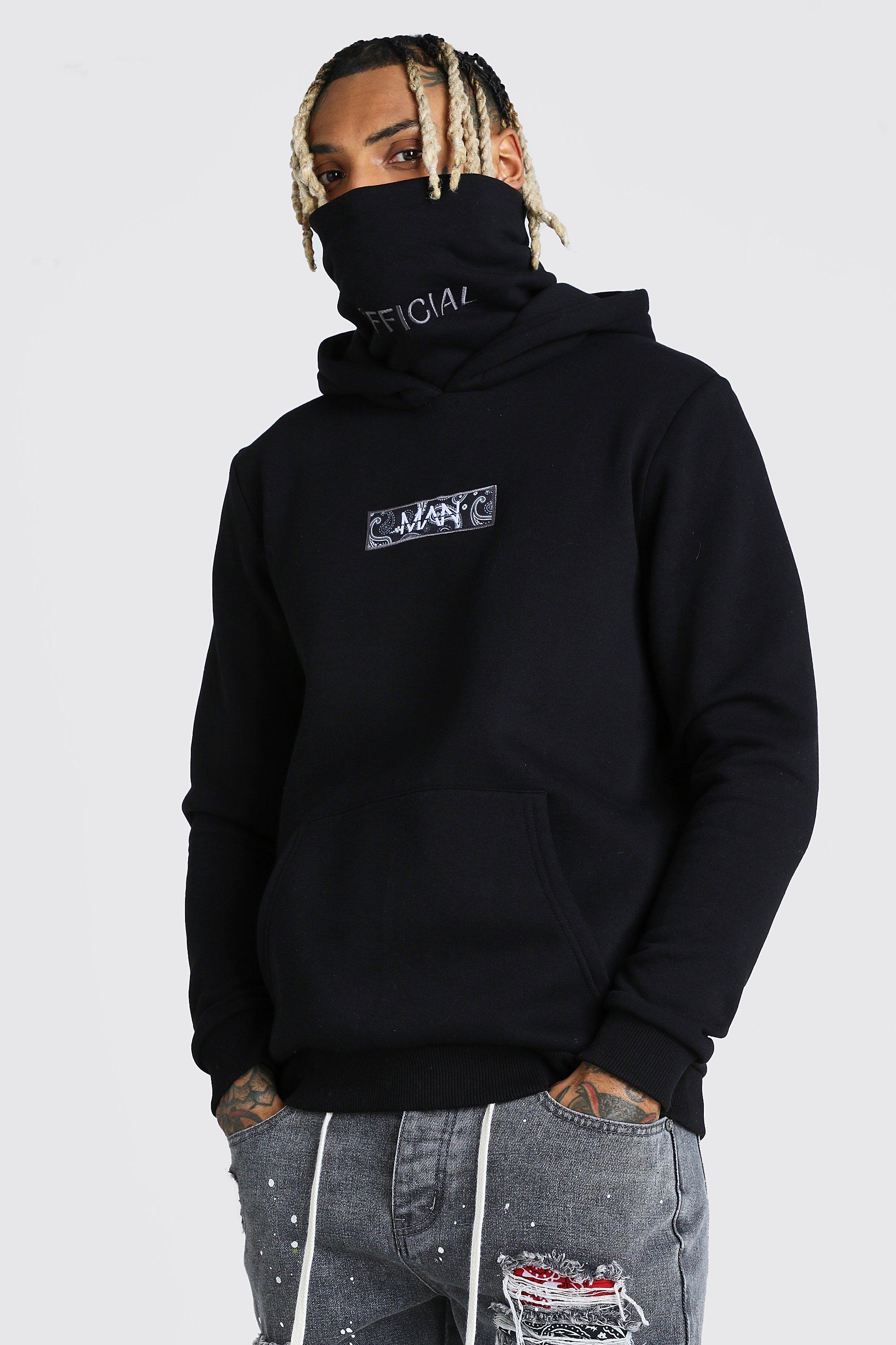 boohoo black hoodie