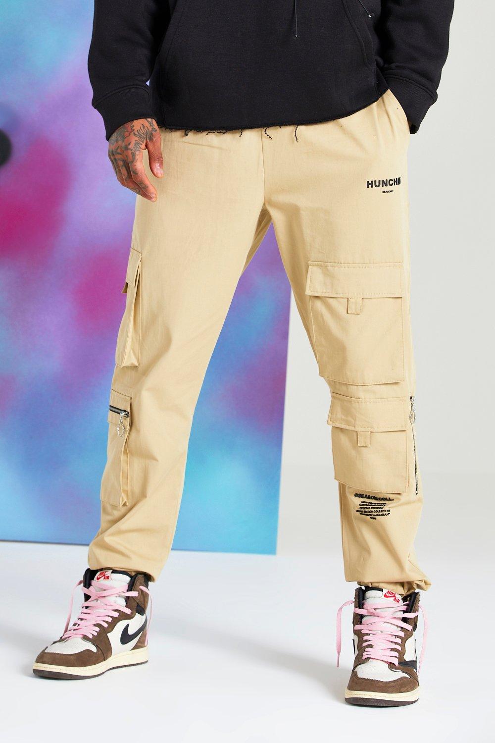 boohoo mens cargo pants