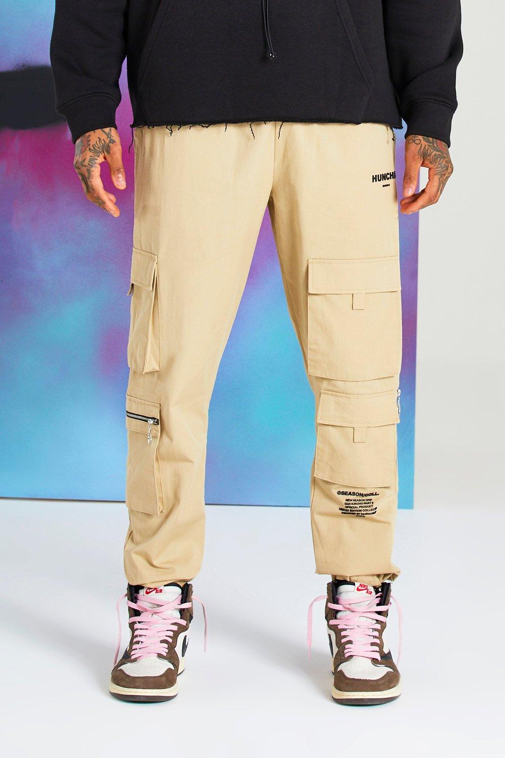 boohoo mens cargo pants
