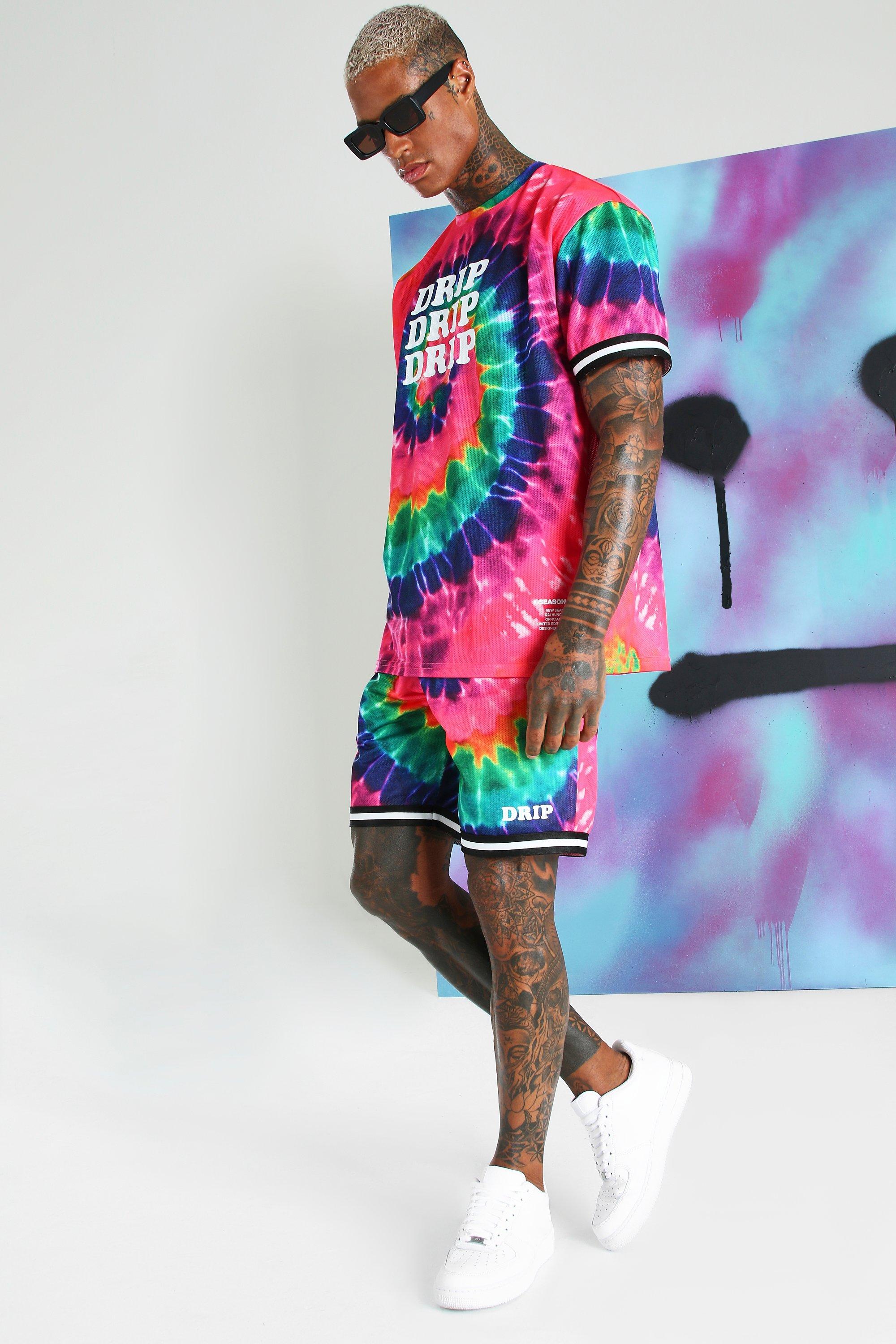 Nike tie dye two piece clearance set