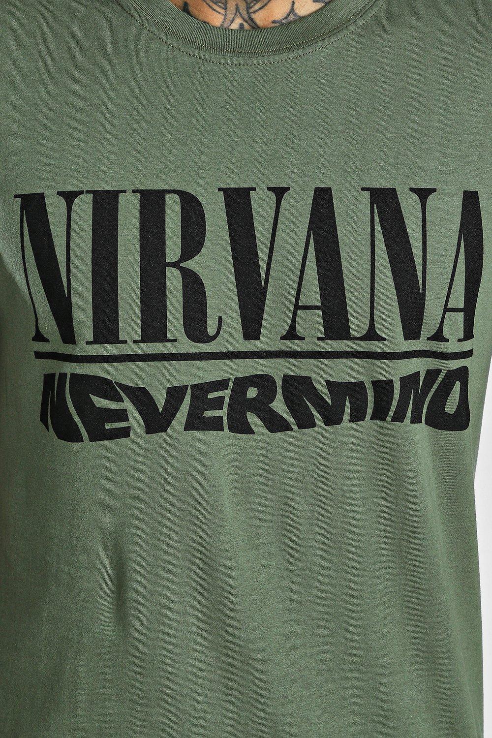 Nirvana shirt outlet nevermind