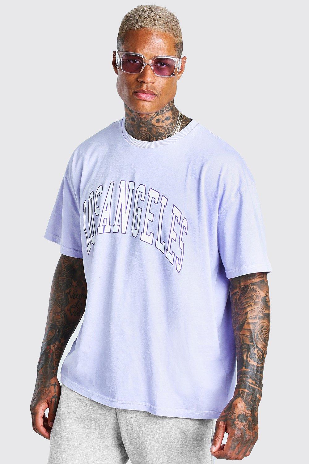 Los Angeles Oversize T-Shirt (Lilac)