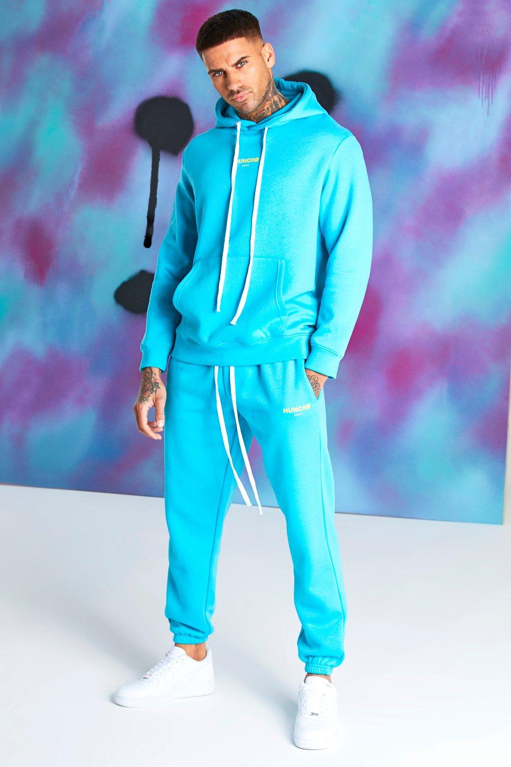 Quavo Loose Fit Tracksuit With Huncho Print Boohoo