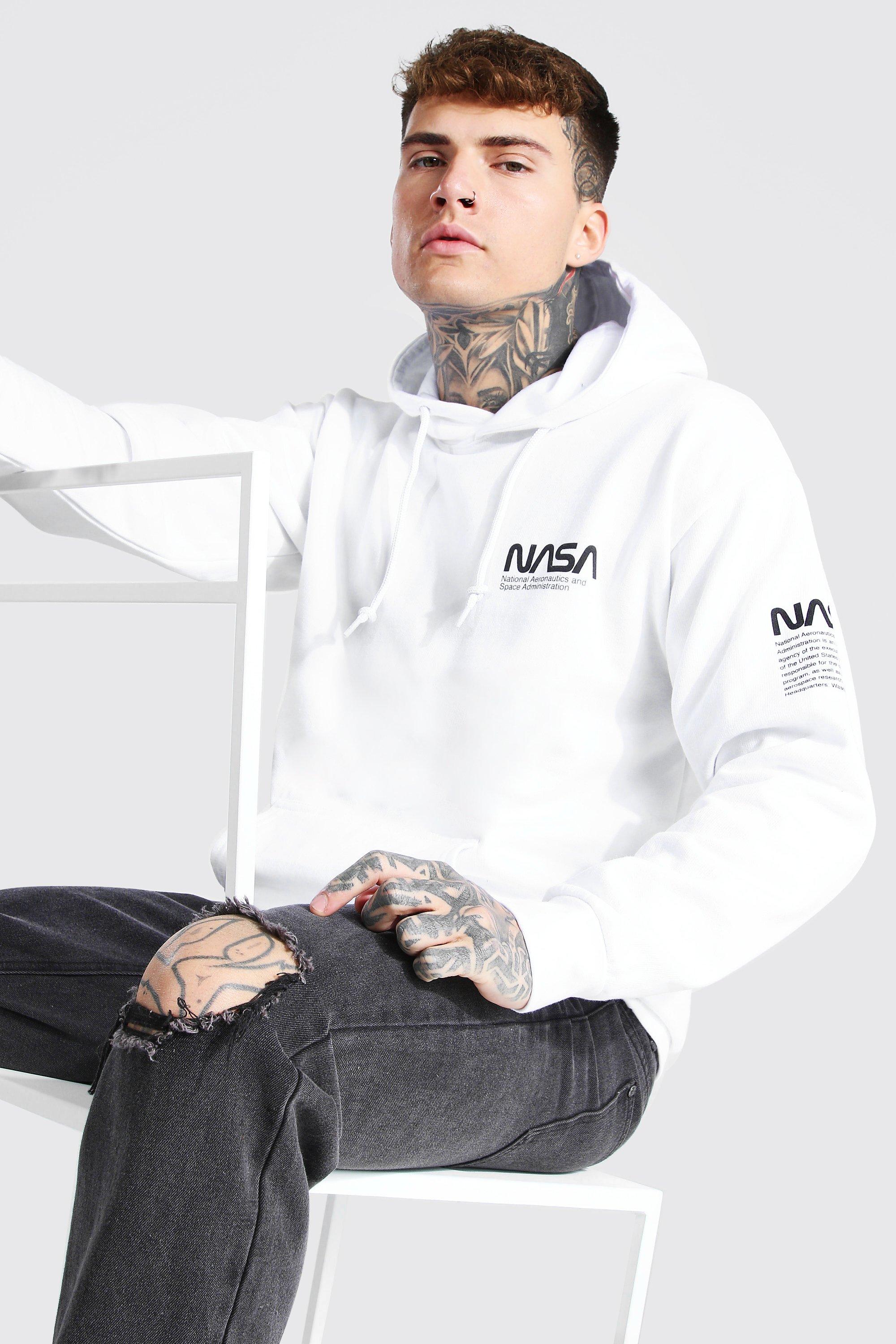 Sudadera de discount la nasa blanca