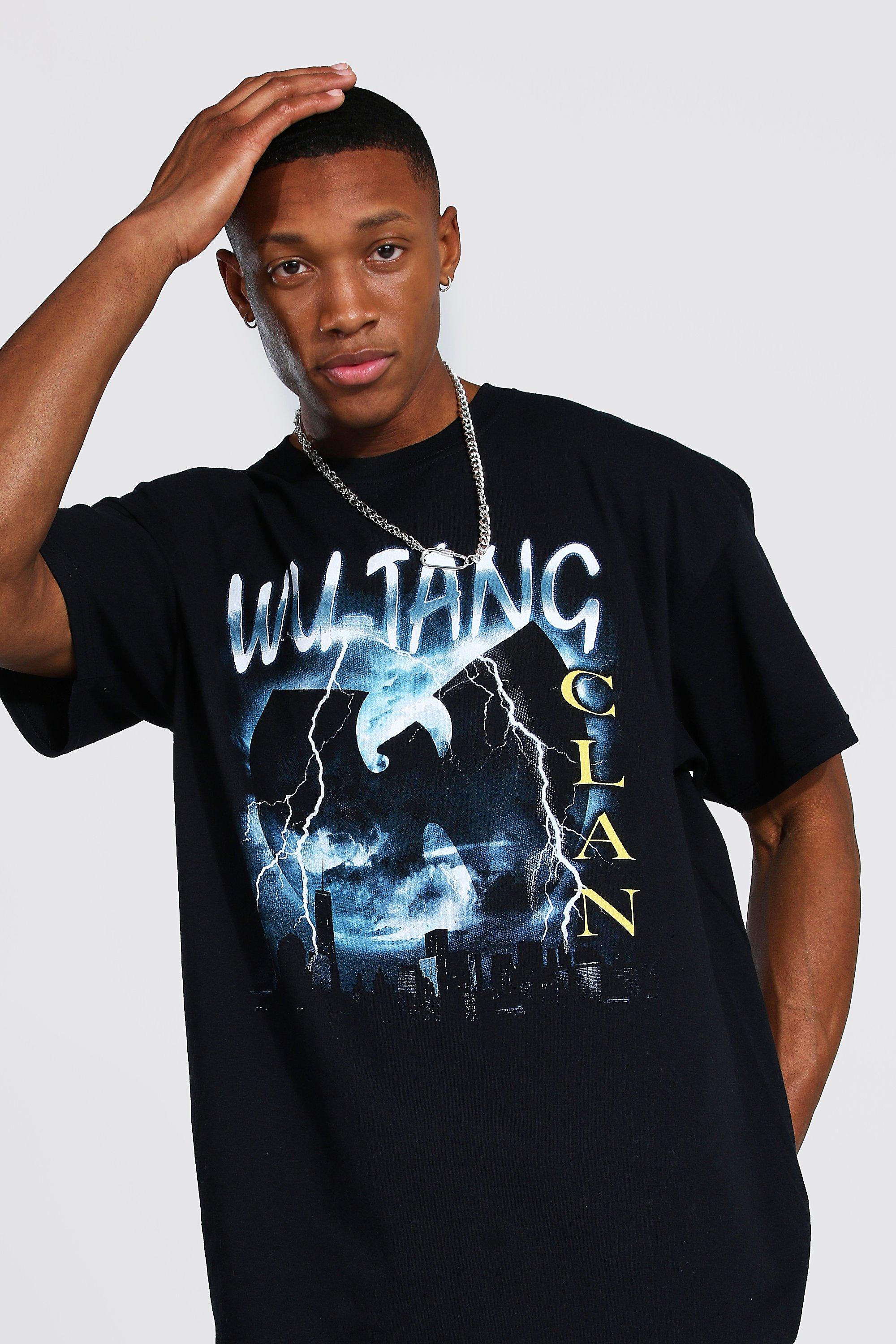 Men's Oversized Wu-tang License T-shirt