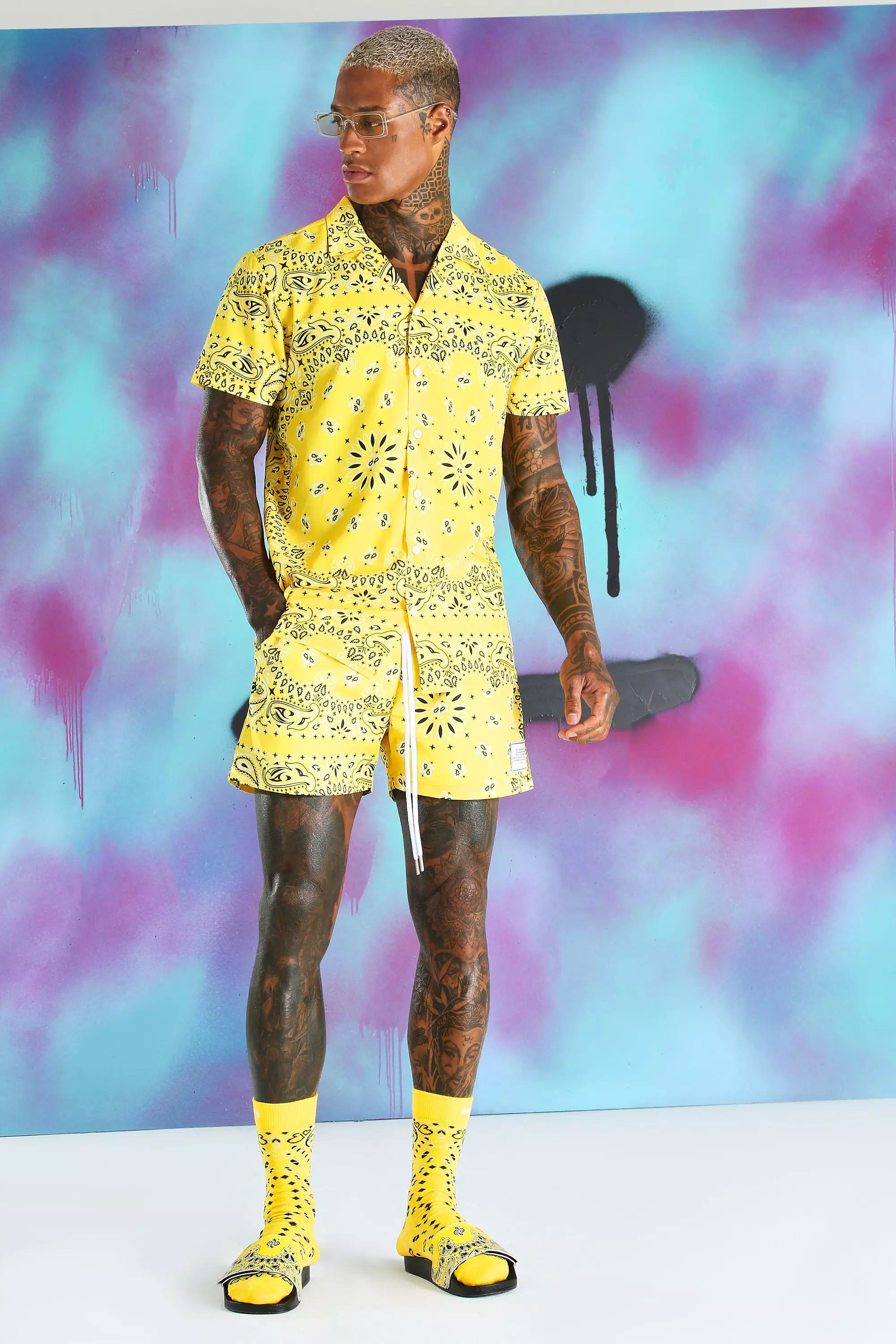 Yellow bandana hot sale outfit