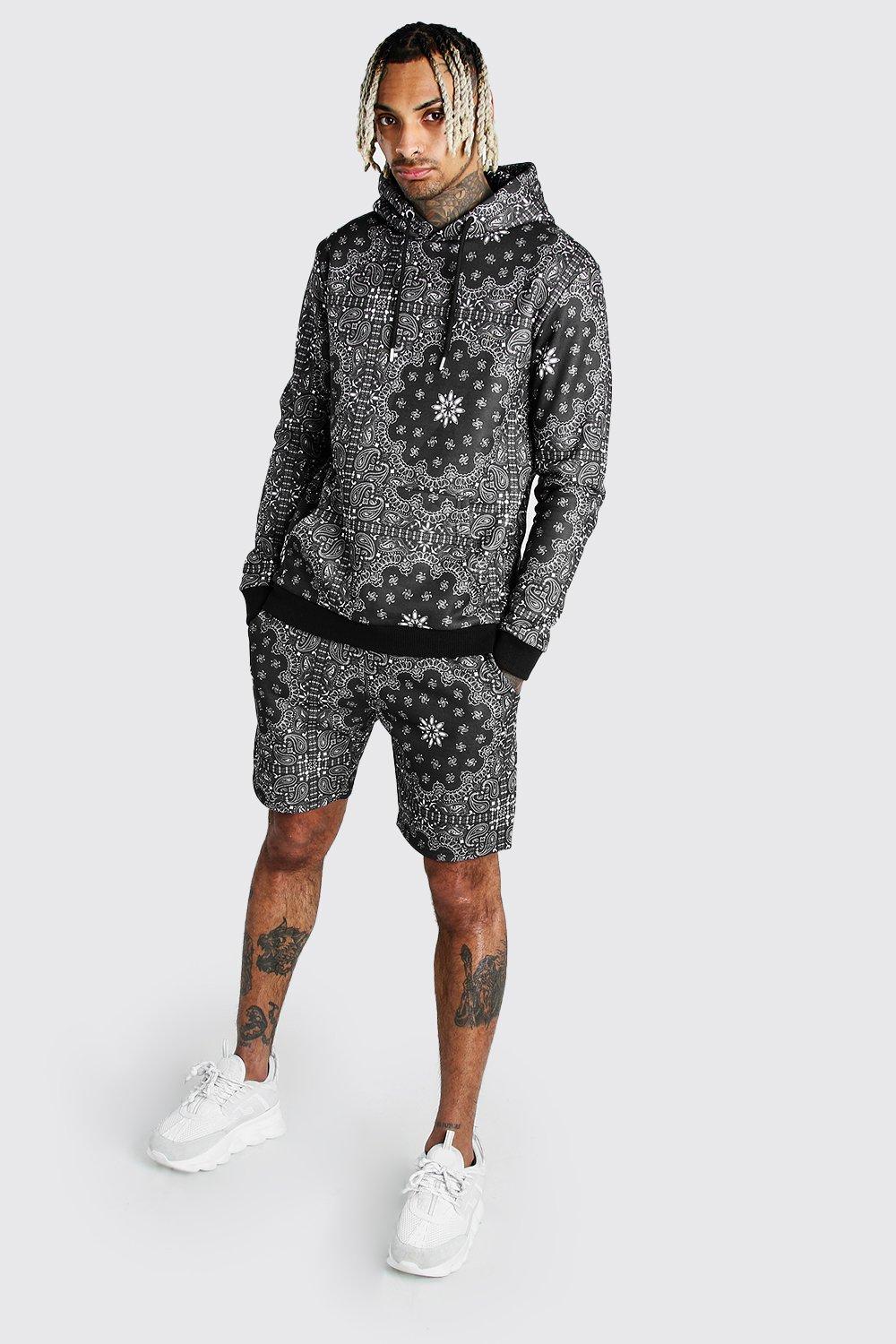 adidas bandana print tracksuit