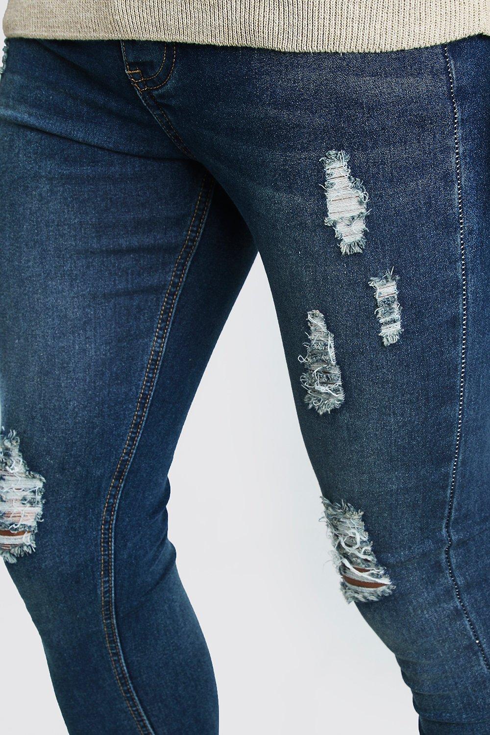 boohoo spray on skinny jeans