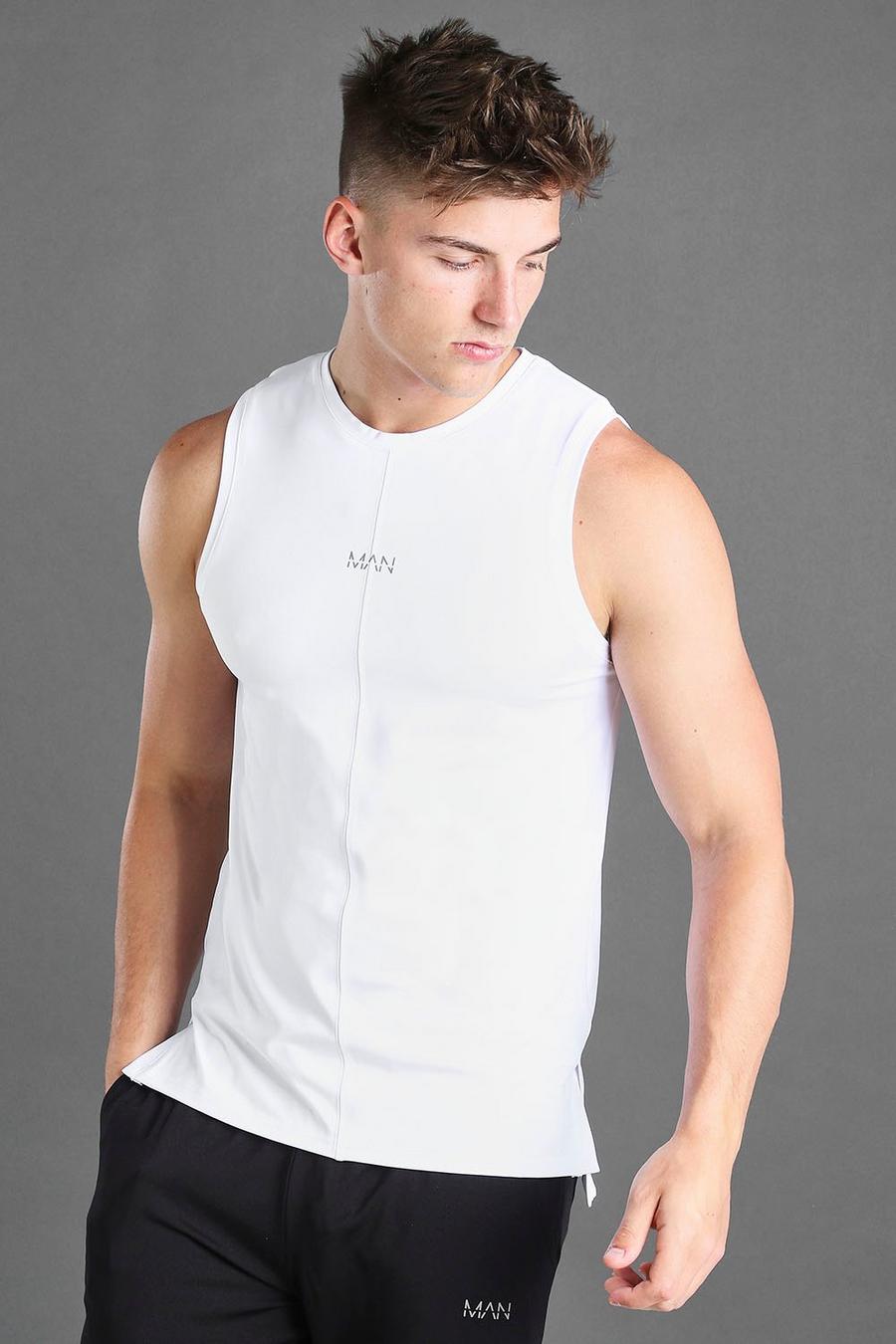 Camiseta de tirantes con hombros caídos y ajustada MAN Active image number 1