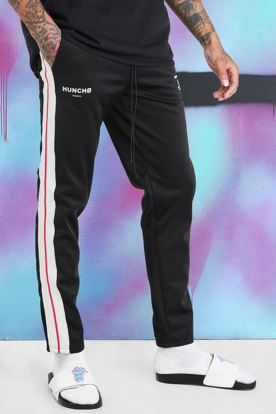 Pantaloni da jogging Quavo in tricot con banda laterale image number 1