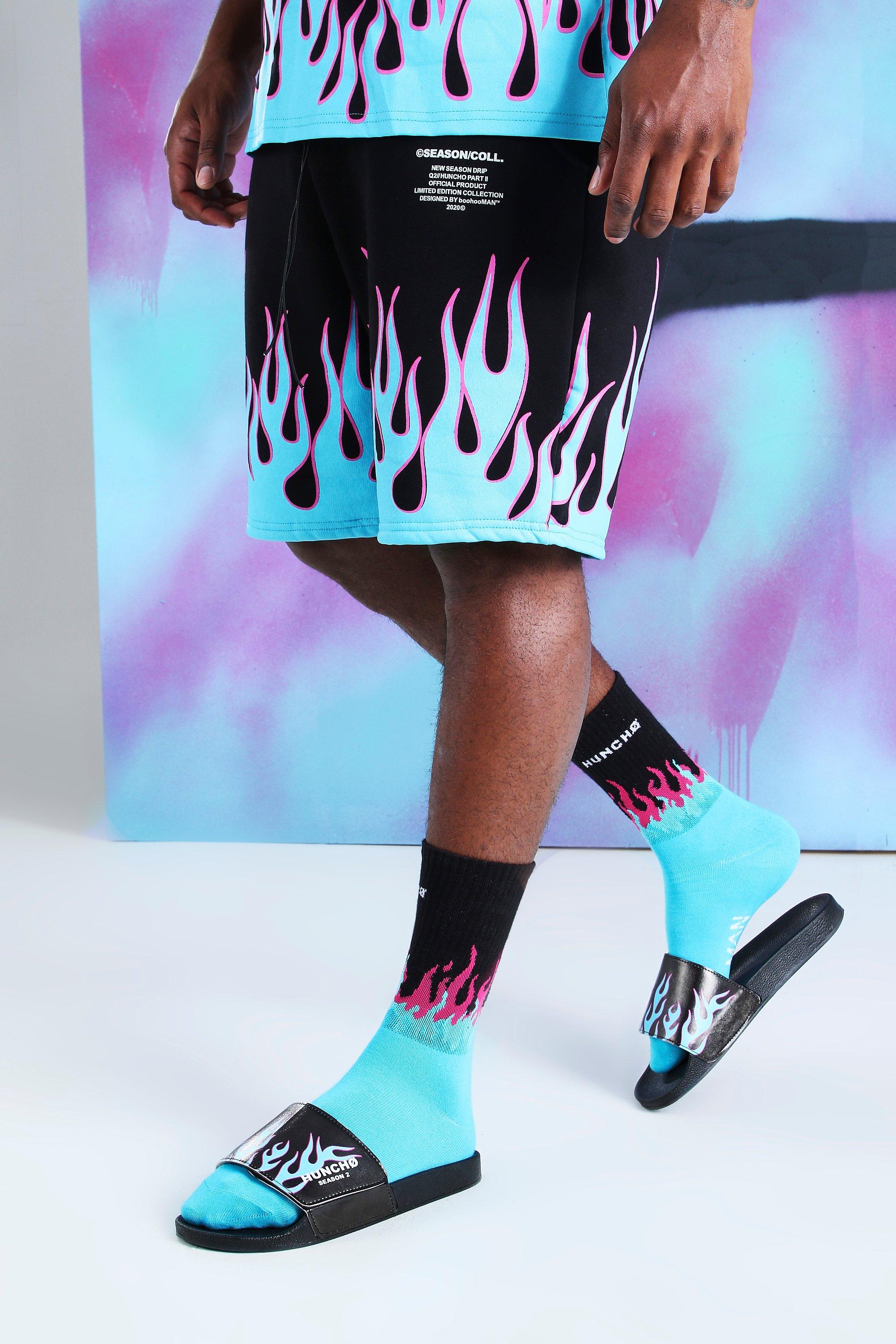 boohoo curve shorts