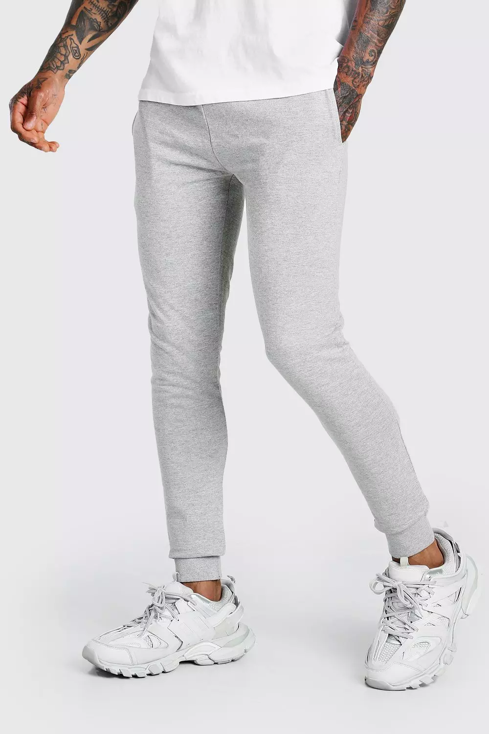 Super skinny joggers sales grey