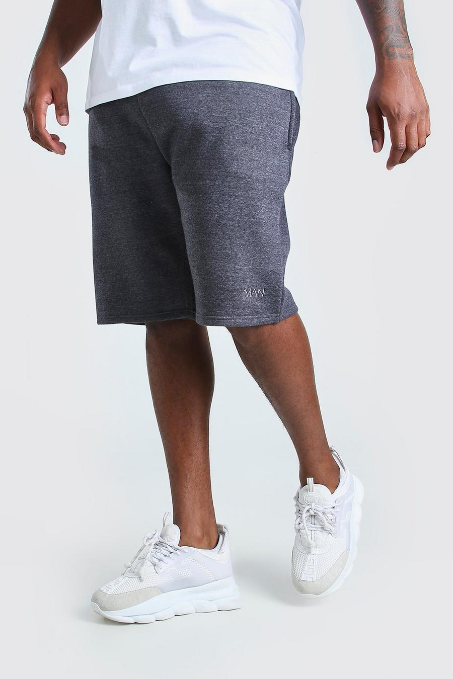 Pantalones cortos de punto de baloncesto MAN Plus, Gris marengo image number 1
