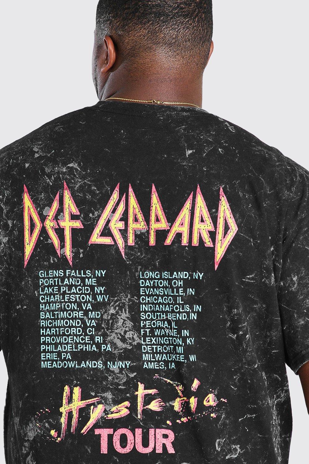 Plus Size Def Leppard License T-Shirt