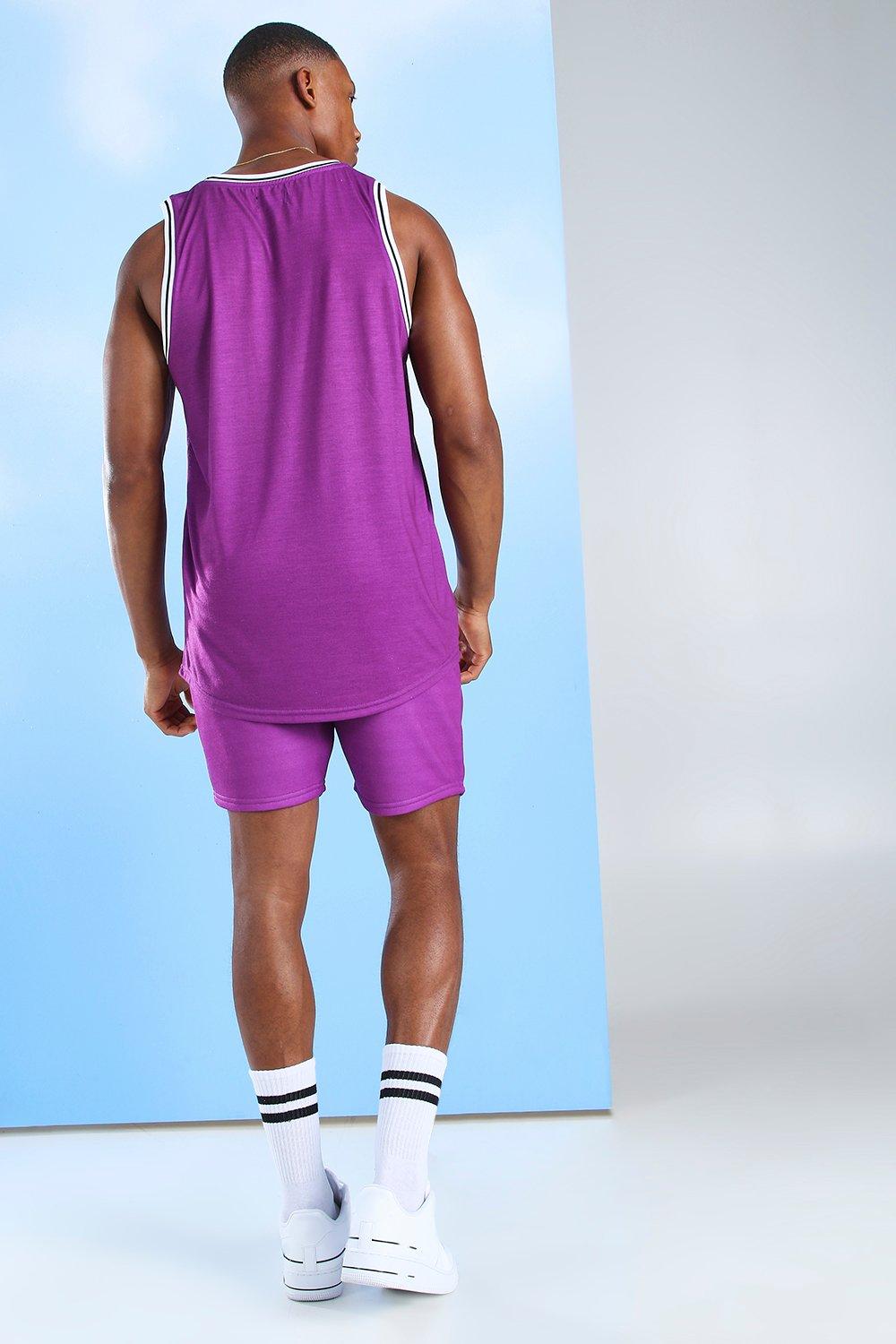 basketball vest and shorts