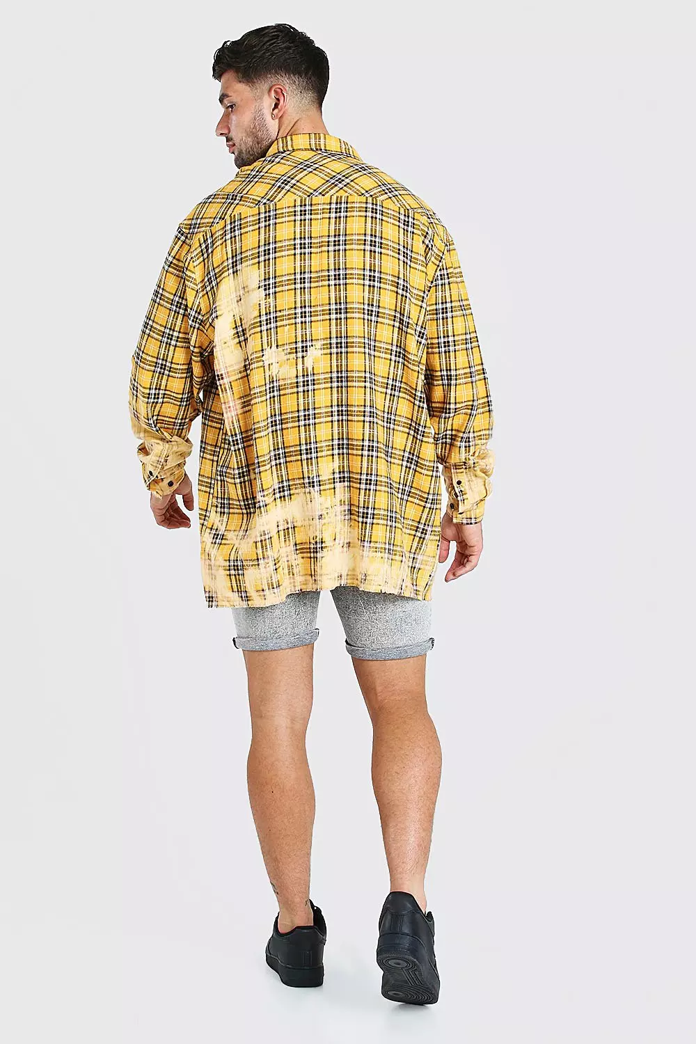 CTHY＋no.】 OVERSIZE OMBRE CHECK SHIRTS | CTHY
