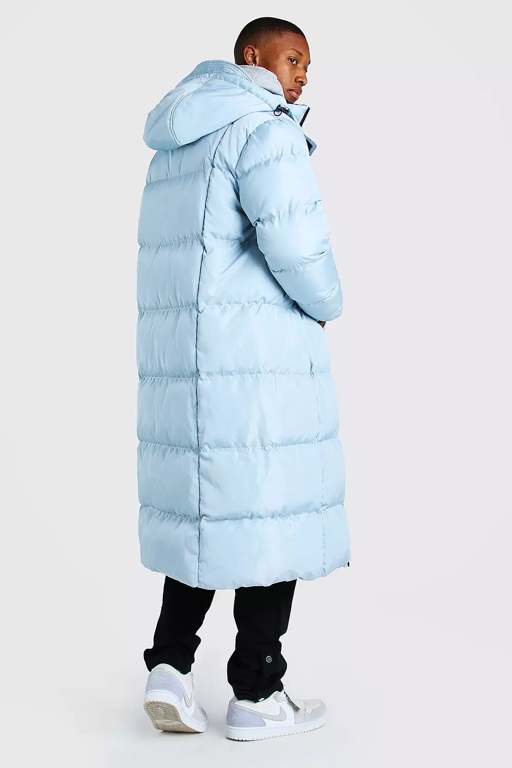 Longline duvet puffer with zips new arrivals