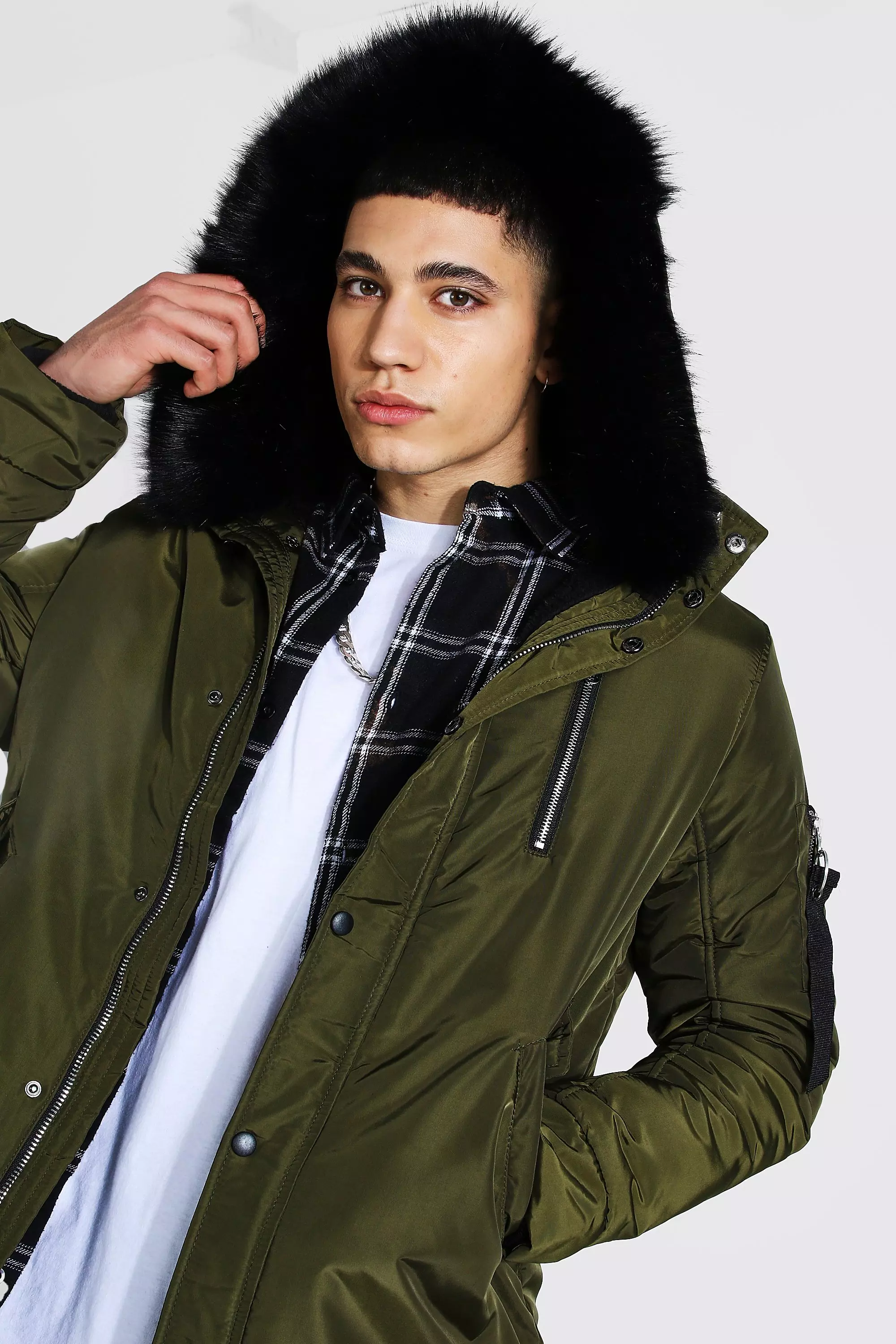 Fenji fur parka outlet jacket