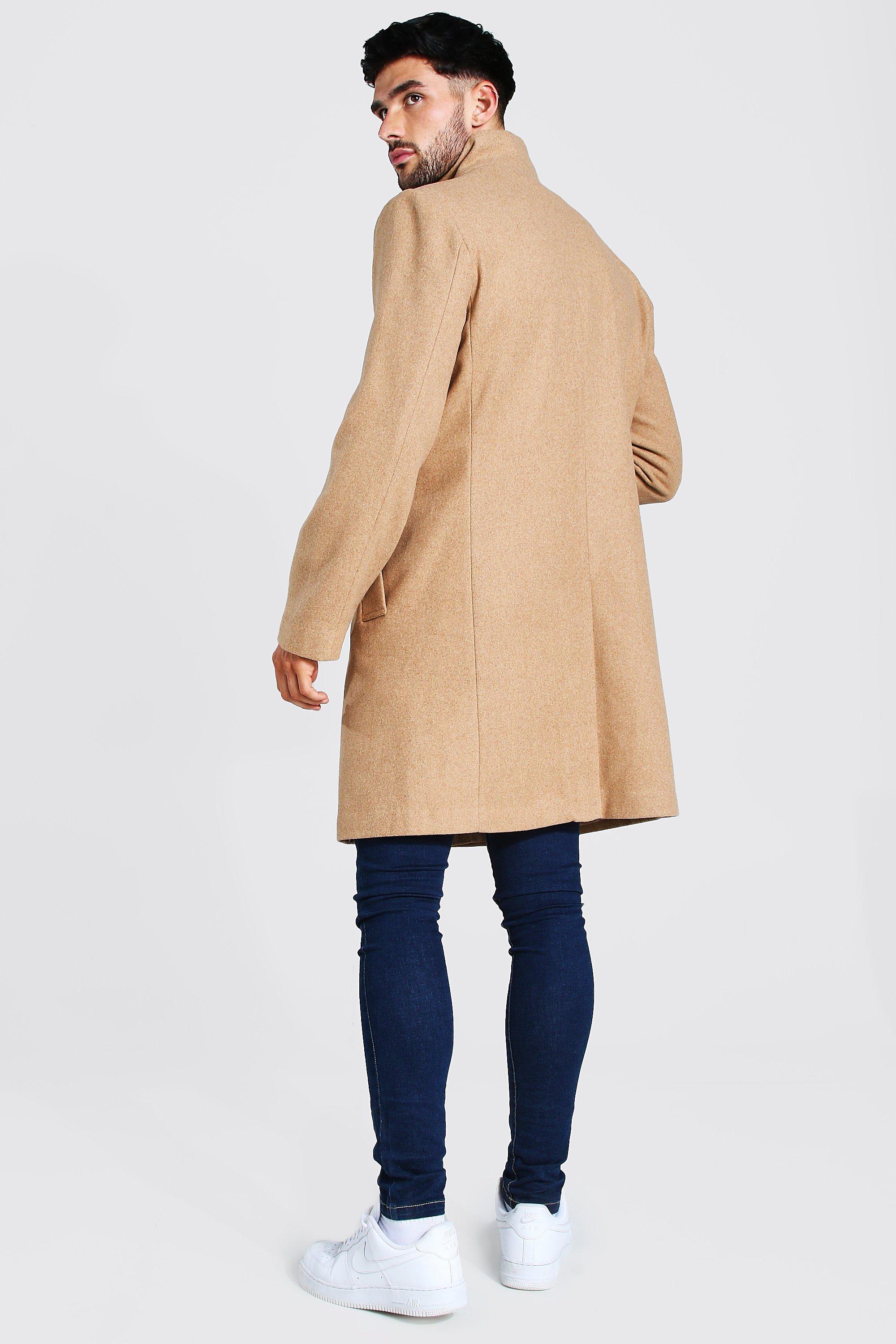 Camel funnel cheap coat