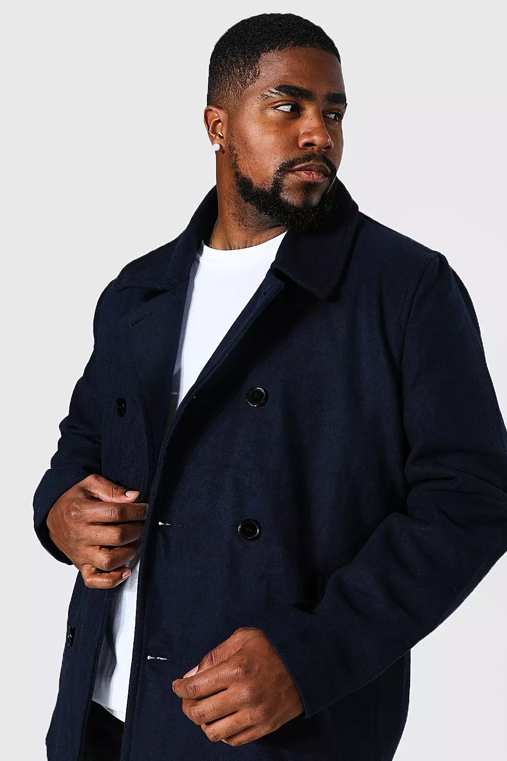 Classic pea 2025 coat mens