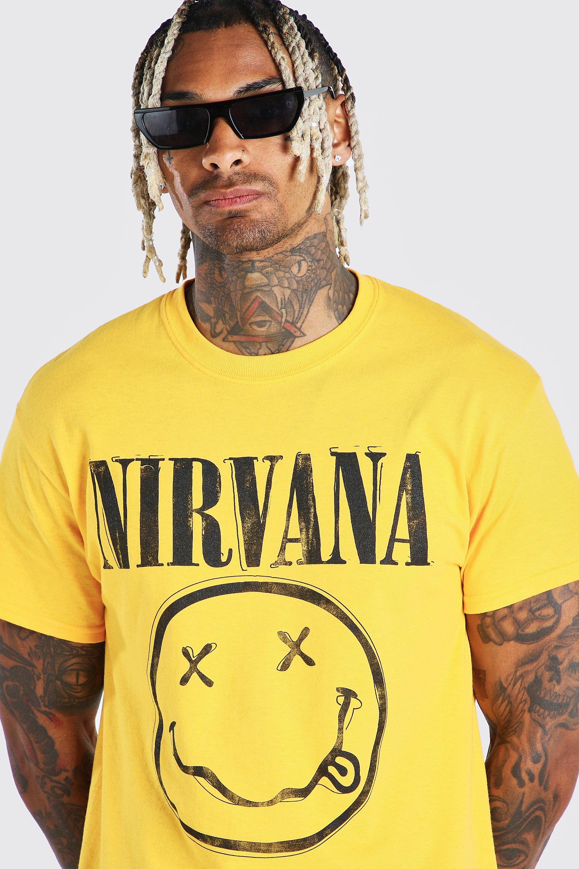 Nirvana t 2025 shirt uk